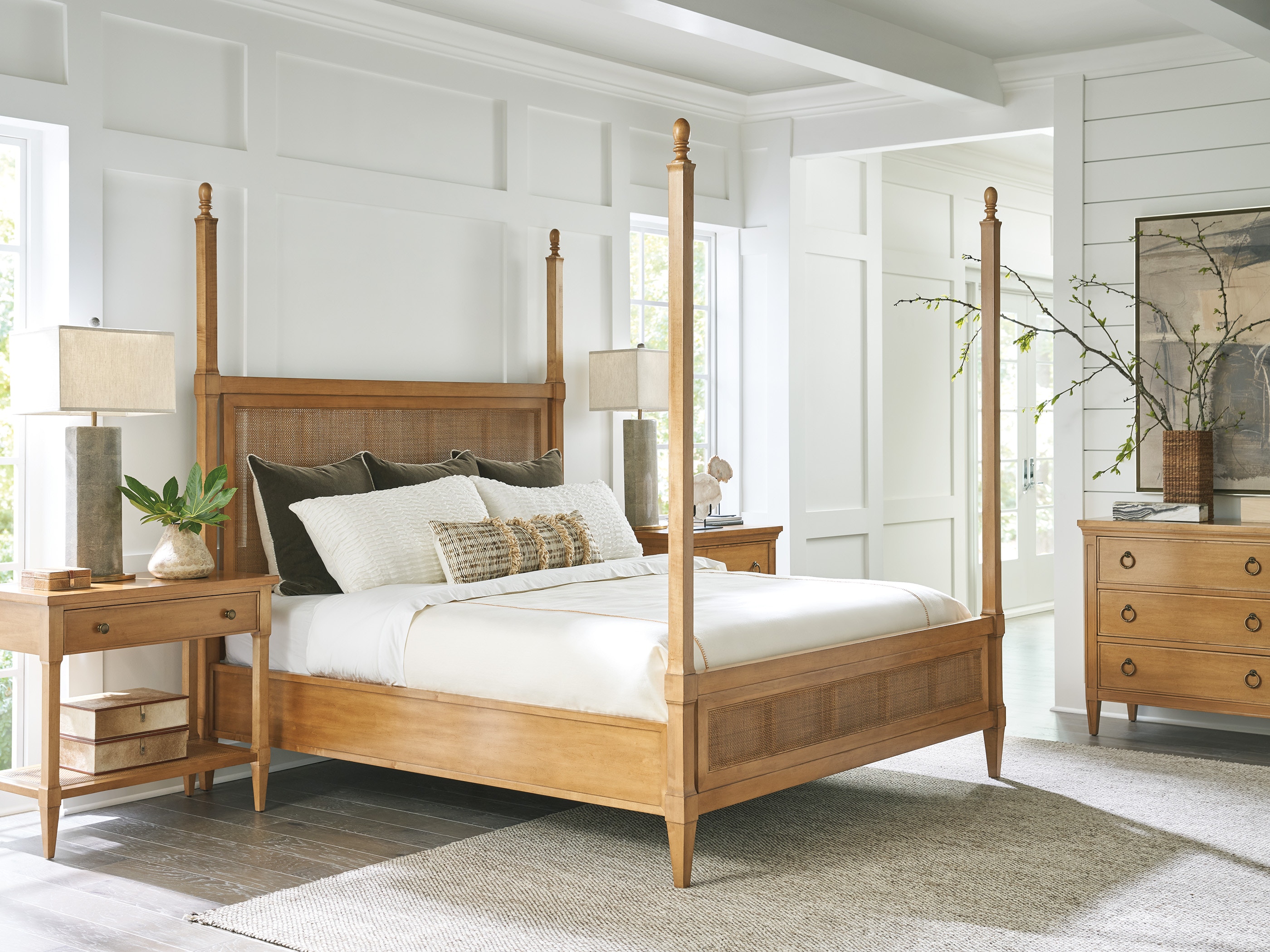 Barclay Butera by Lexington 934-173C Bedroom Strand Poster Bed 5/0
