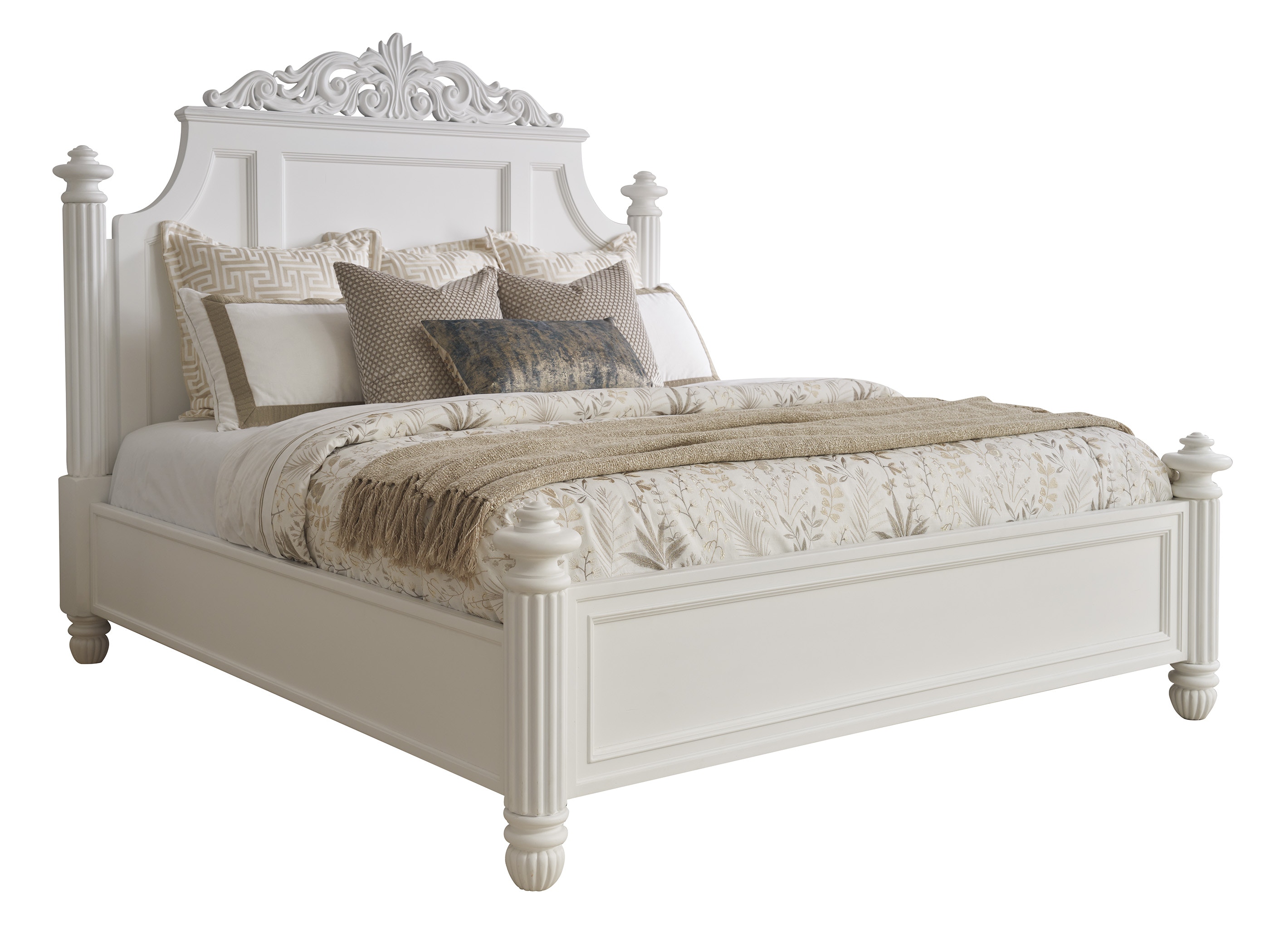 Barclay Butera by Lexington Bedroom Santorini Panel Bed 5/0 Queen