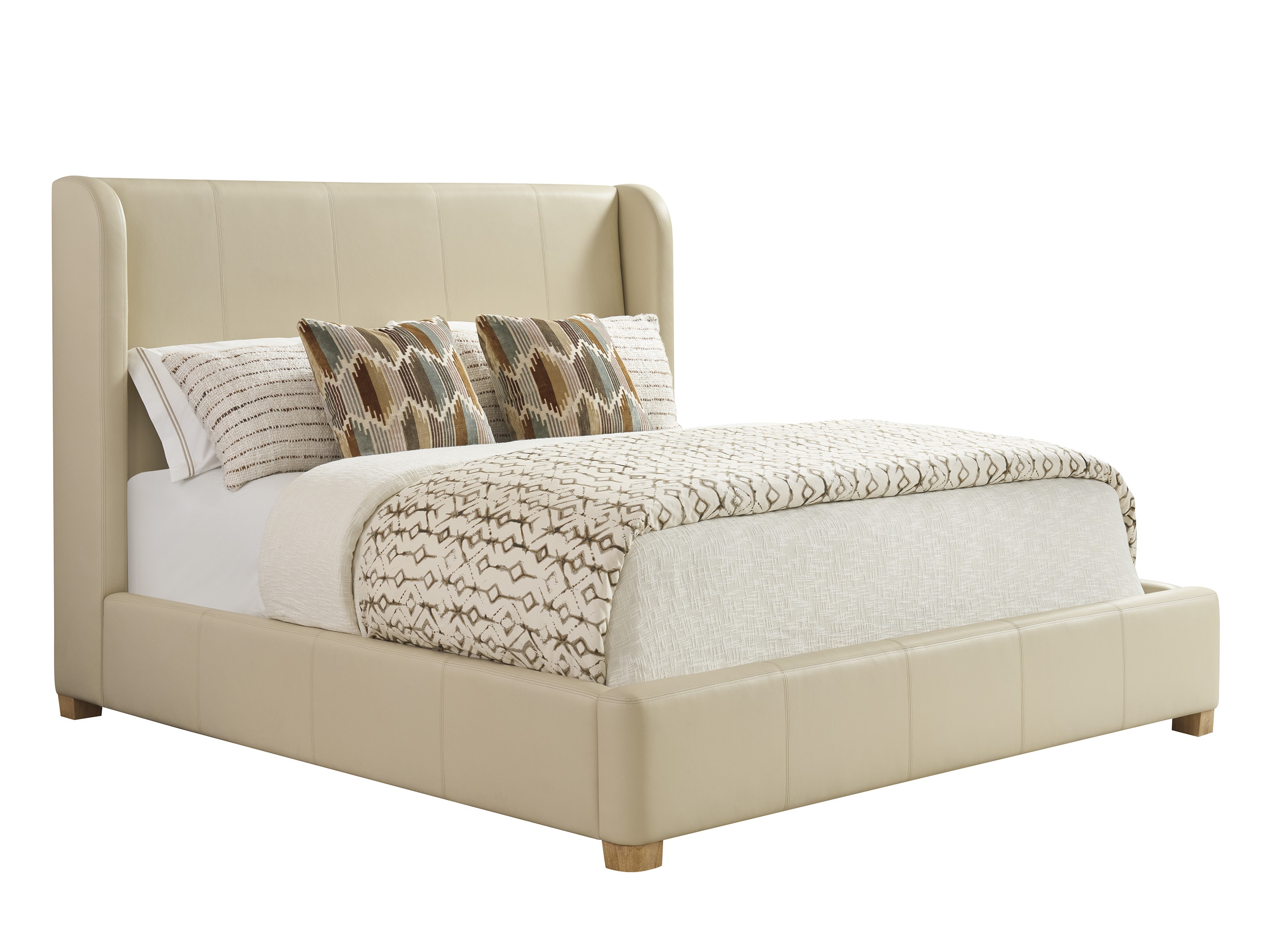 Barclay Butera by Lexington Bedroom Summerland Leather Bed 6/6