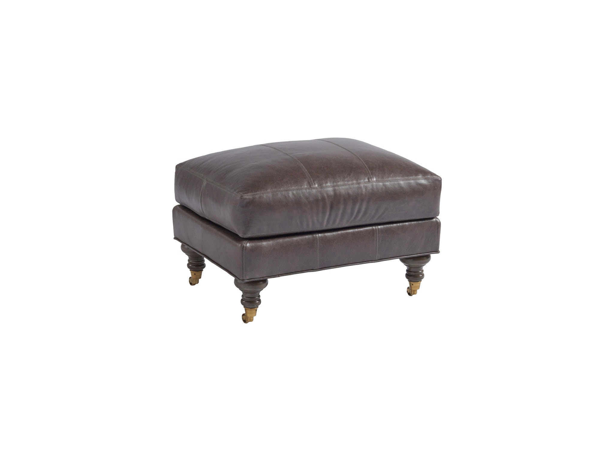  Oxford Leather Ottoman LL5160-44