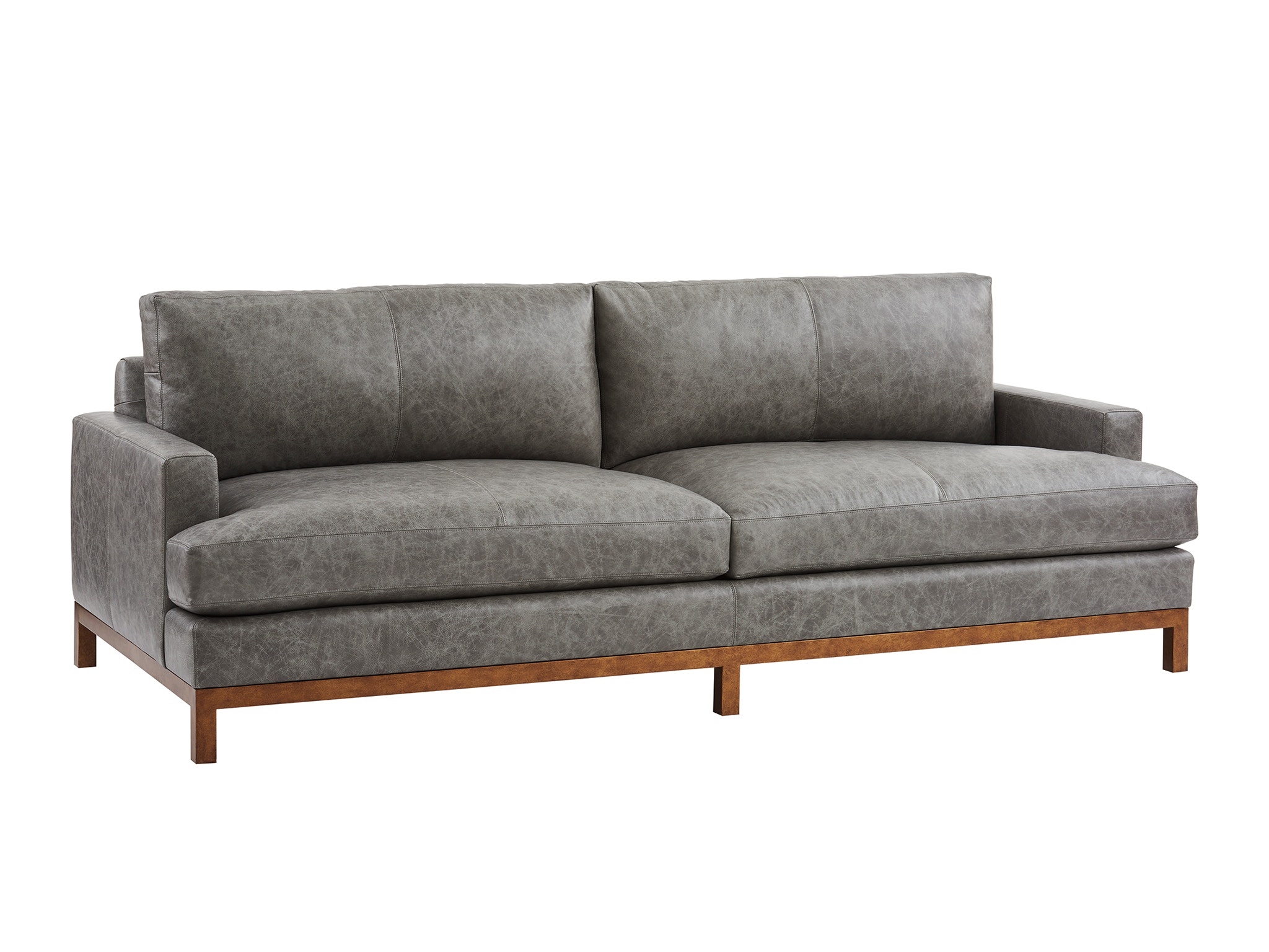 Lexington leather online sectional