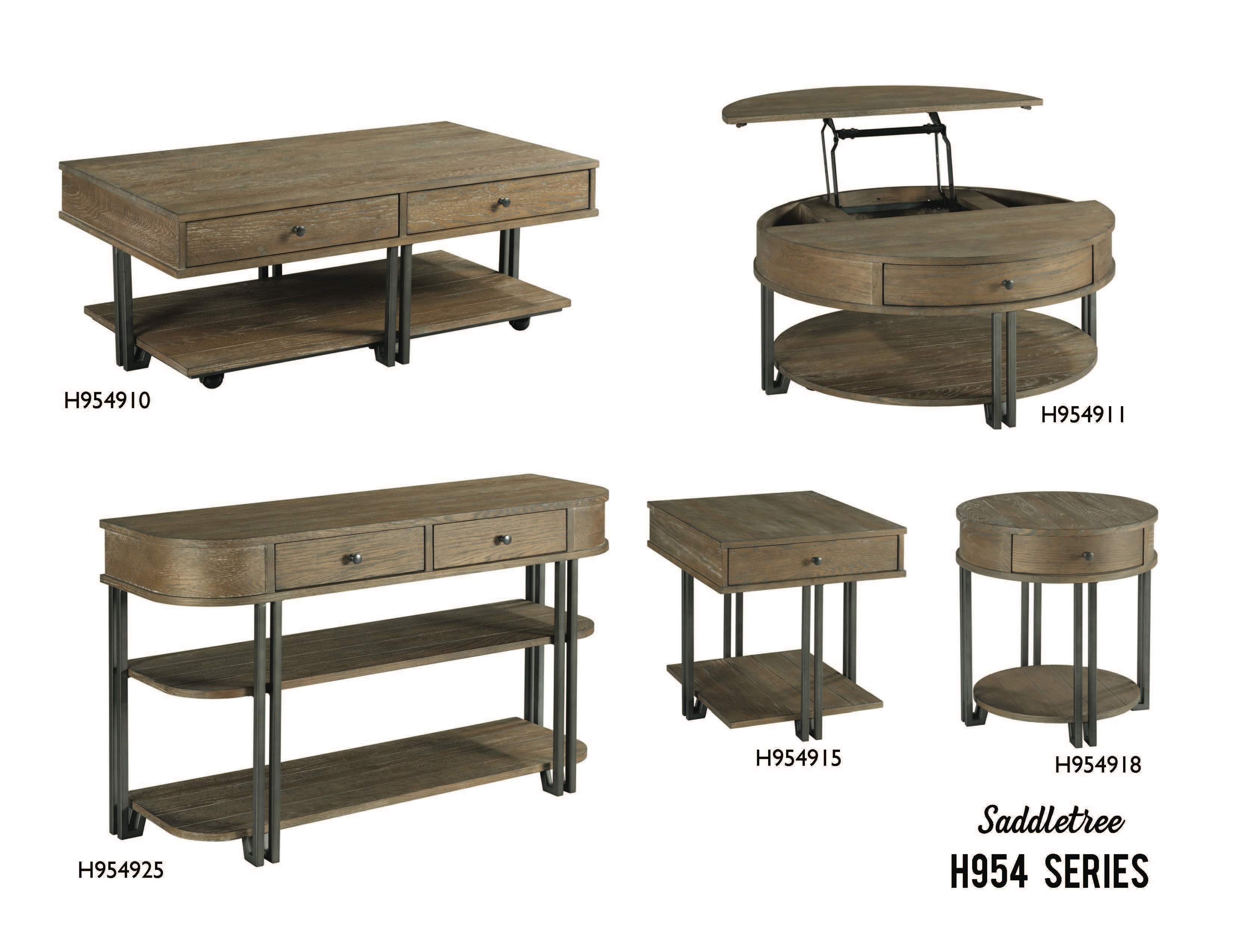  Saddletree Tables H954