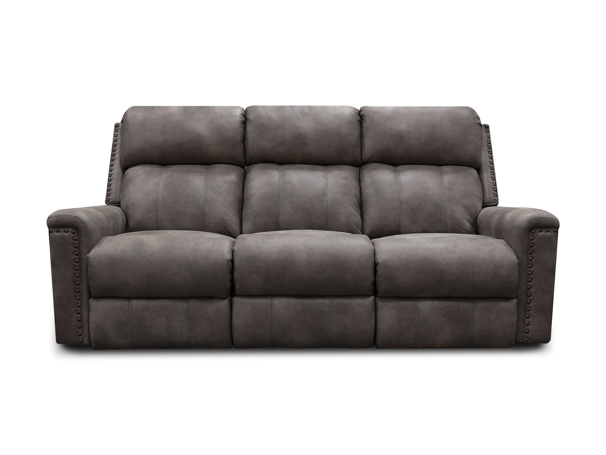  Double Reclining Sofa with Nails V1C01HN