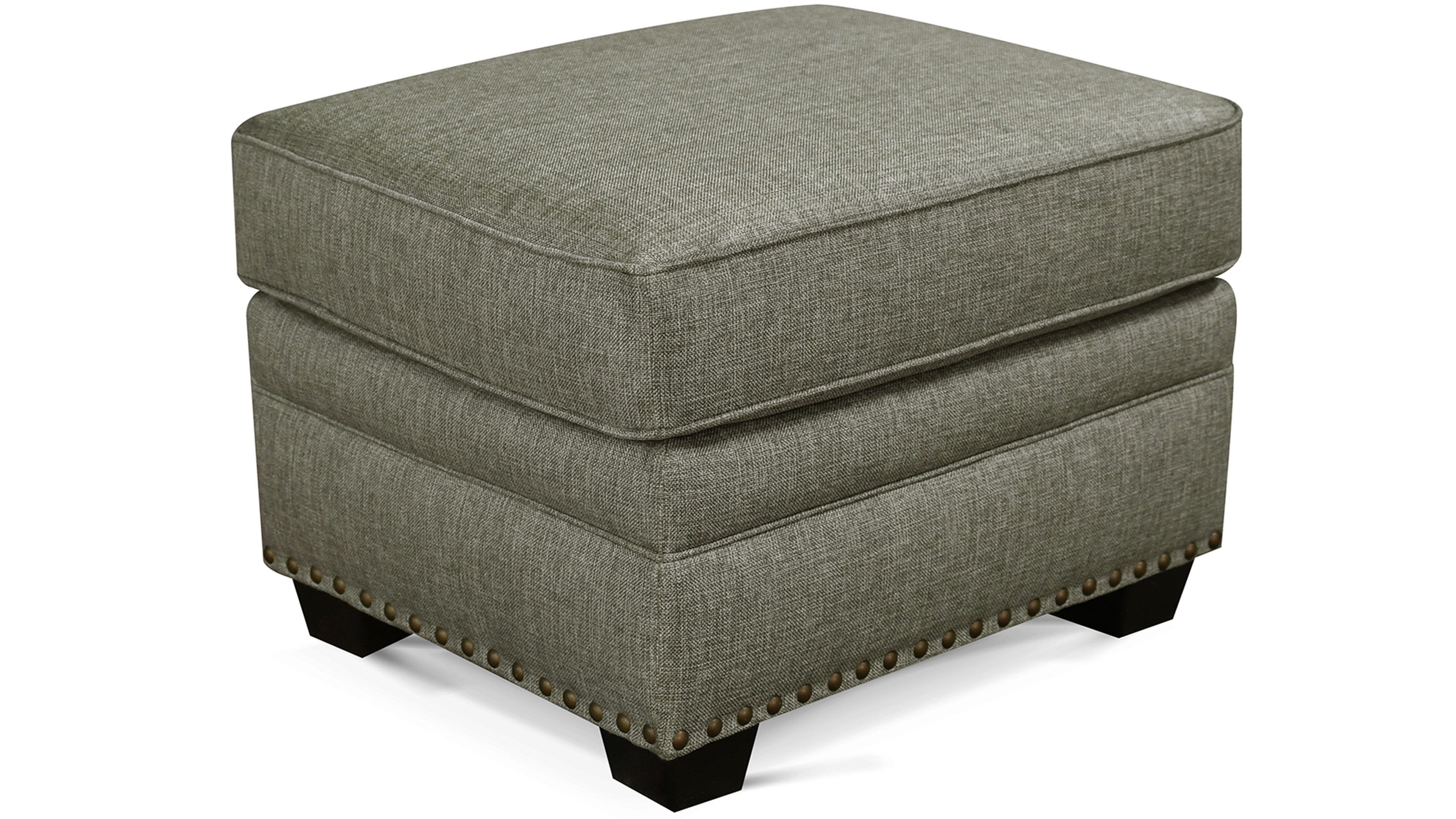  Ottoman with Nails V2257NR
