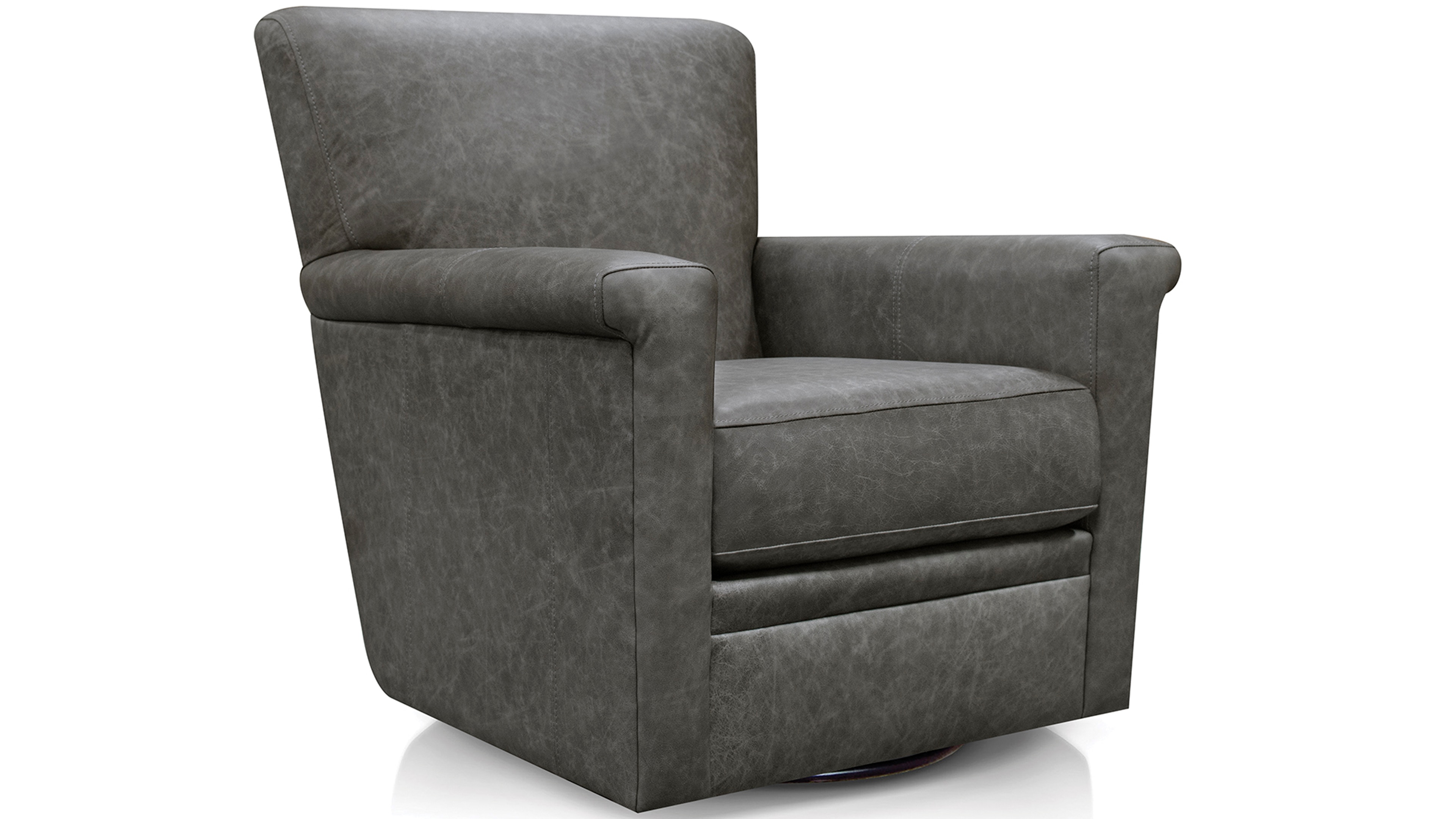  Leather Swivel Glider V3371AL