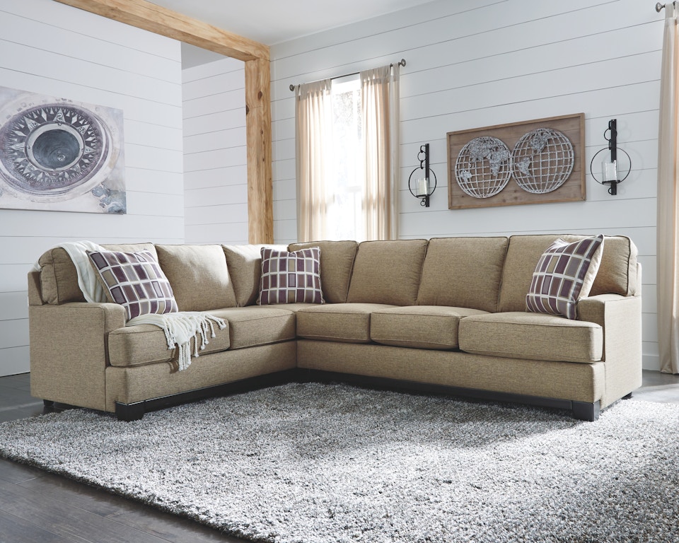 Benchcraft Living Room Larkhaven 2 Piece Sectional 81902s1 Benchcraft Larkhaven 2 Piece Sectional 81902s1