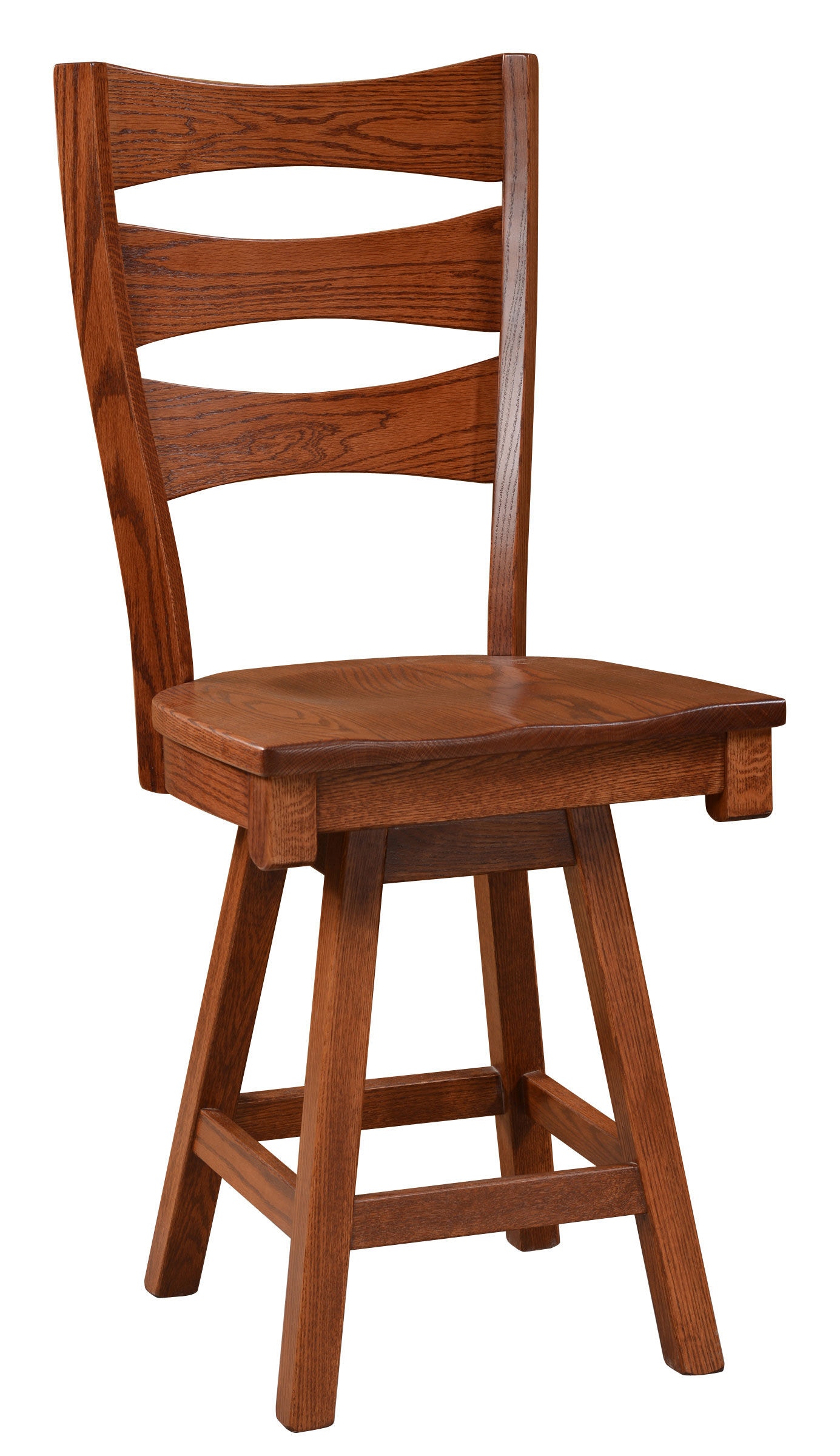 Dining Solutions Casual Dining Sierra Swivel 24" Bar Stool 1110 Woody
