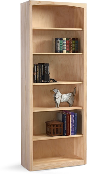 Archbold Furniture Pine Bookcase 30 X 84 3084