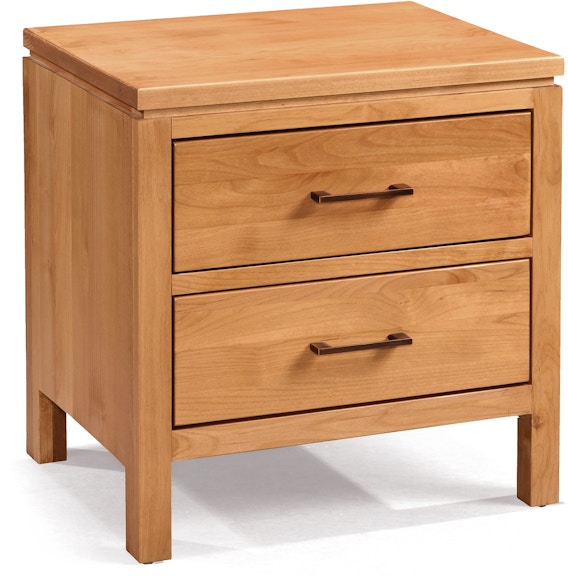 Archbold Furniture 2 Drawer Low Nightstand 6322