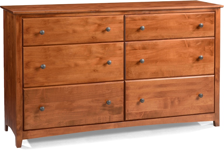 Archbold Furniture 6 Drawer Double Dresser 6108X