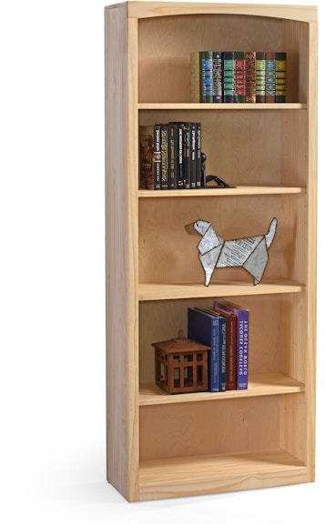 Archbold Furniture Pine Bookcase 30 X 72 3072