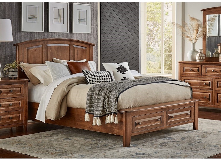 Archbold Furniture Carson Bed Footboard Storage - Queen 40198