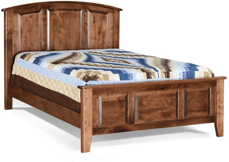 Archbold Furniture Carson Arched Panel Bed - Queen 40298