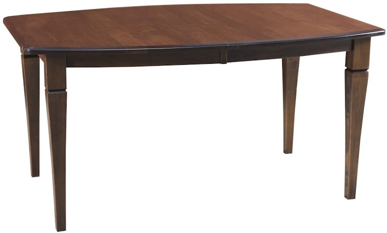 Archbold Furniture Boat Shaped Dining Table 4034260