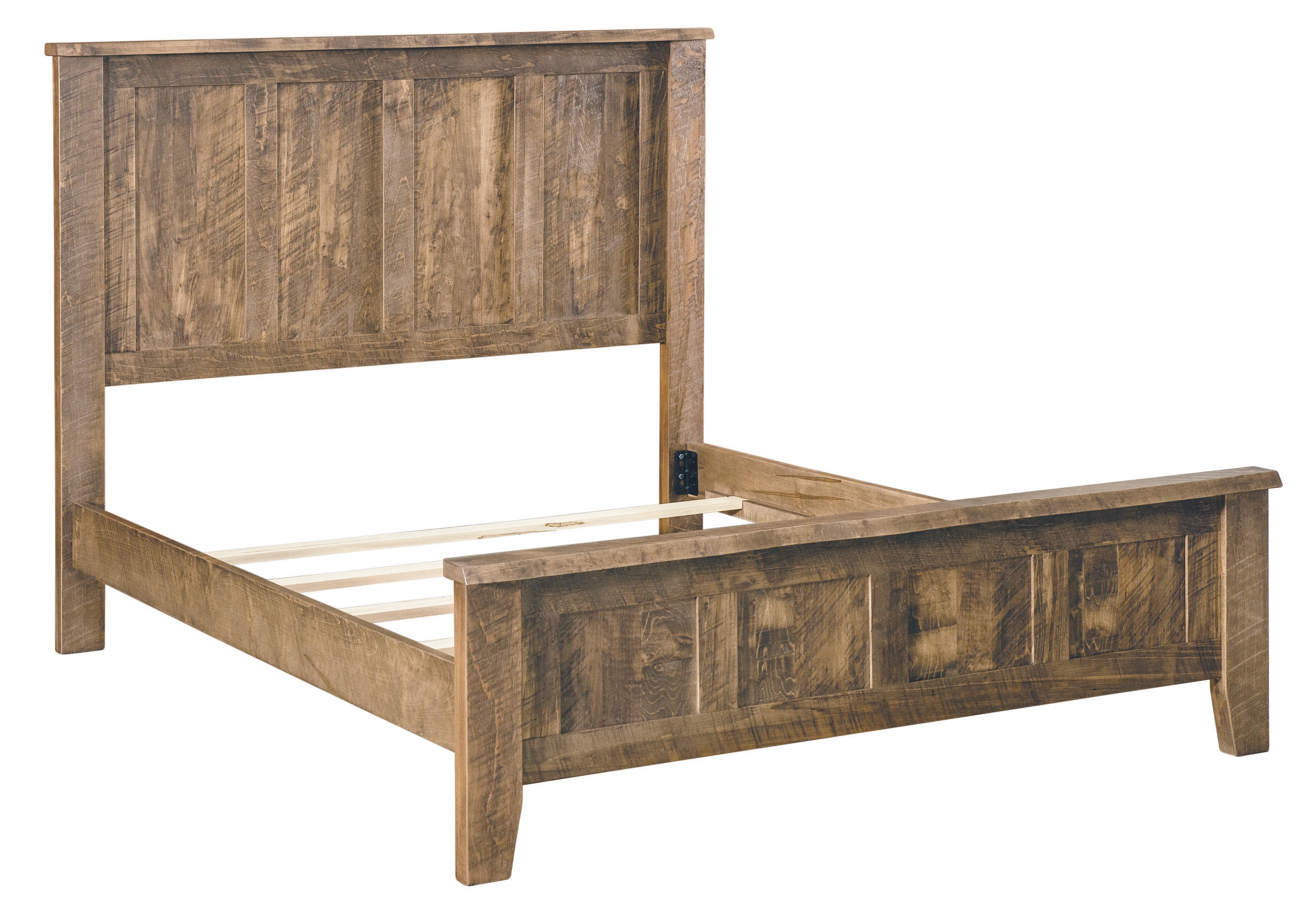 Archbold Furniture Company Bedroom Amish Rough Sawn Queen RS Panel