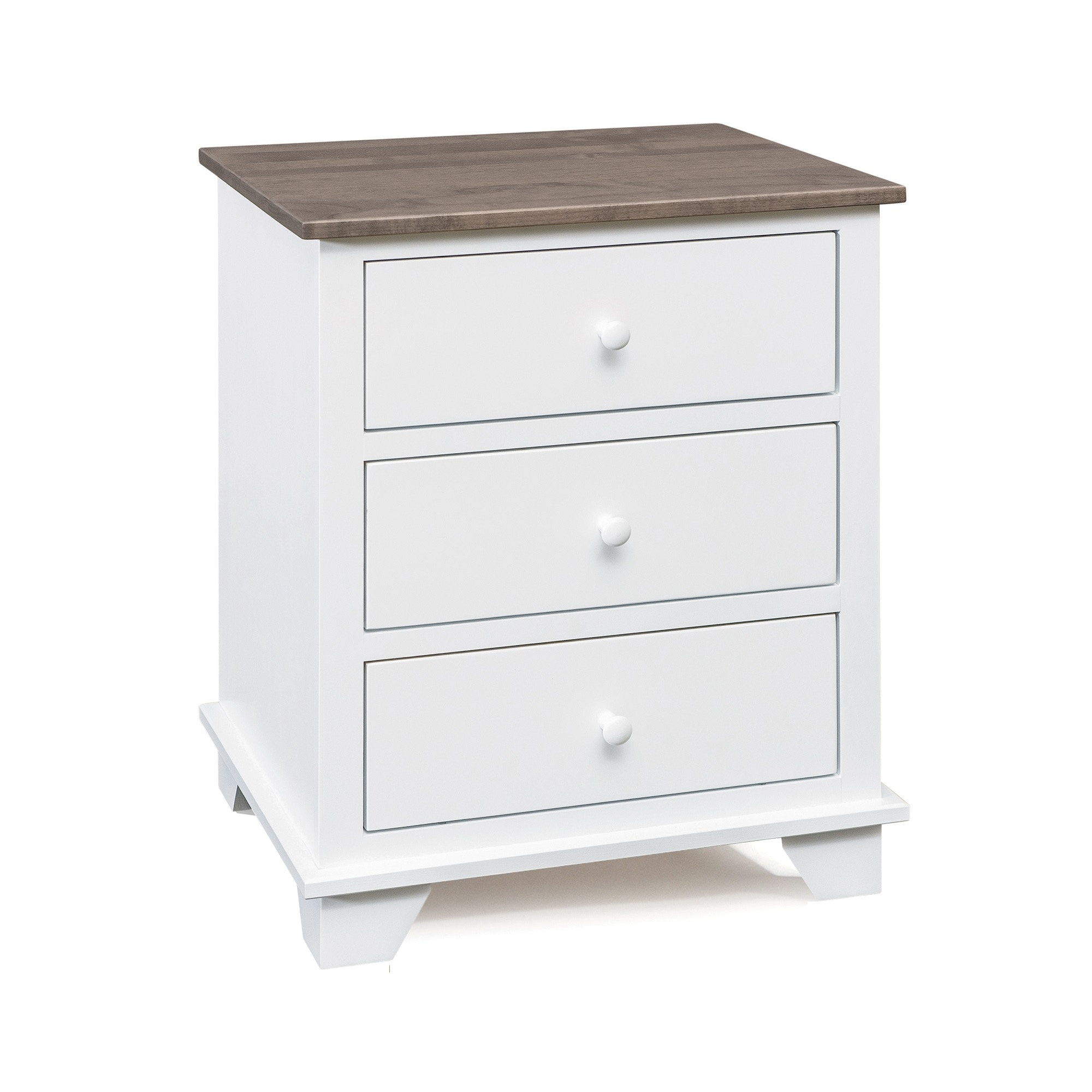 Archbold Furniture Portland 3 Drawer Wide Nightstand 51231