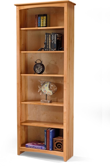 Archbold Furniture Alder Bookcase 24 x 84 62484