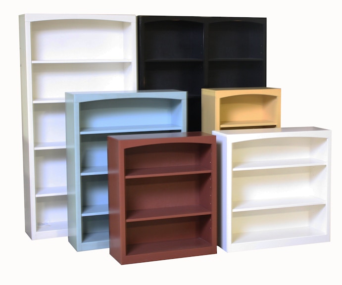 Archbold Furniture Pine Bookcase 48 x 48 4848