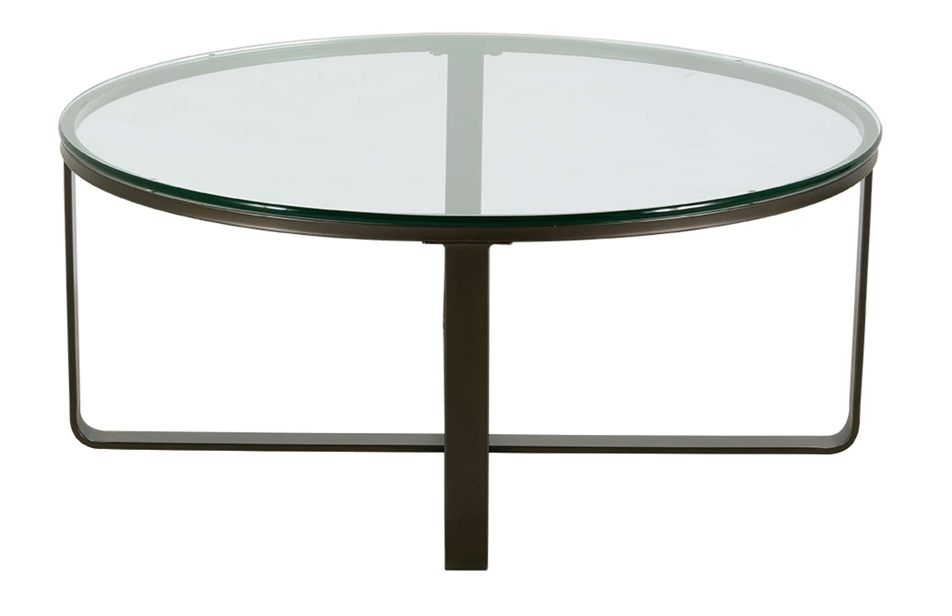 Vista round 2024 coffee table