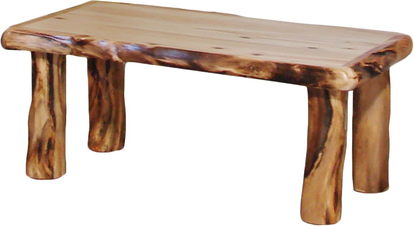 Rustic Log Furniture Living Room Coffee Table Ctab Smokys