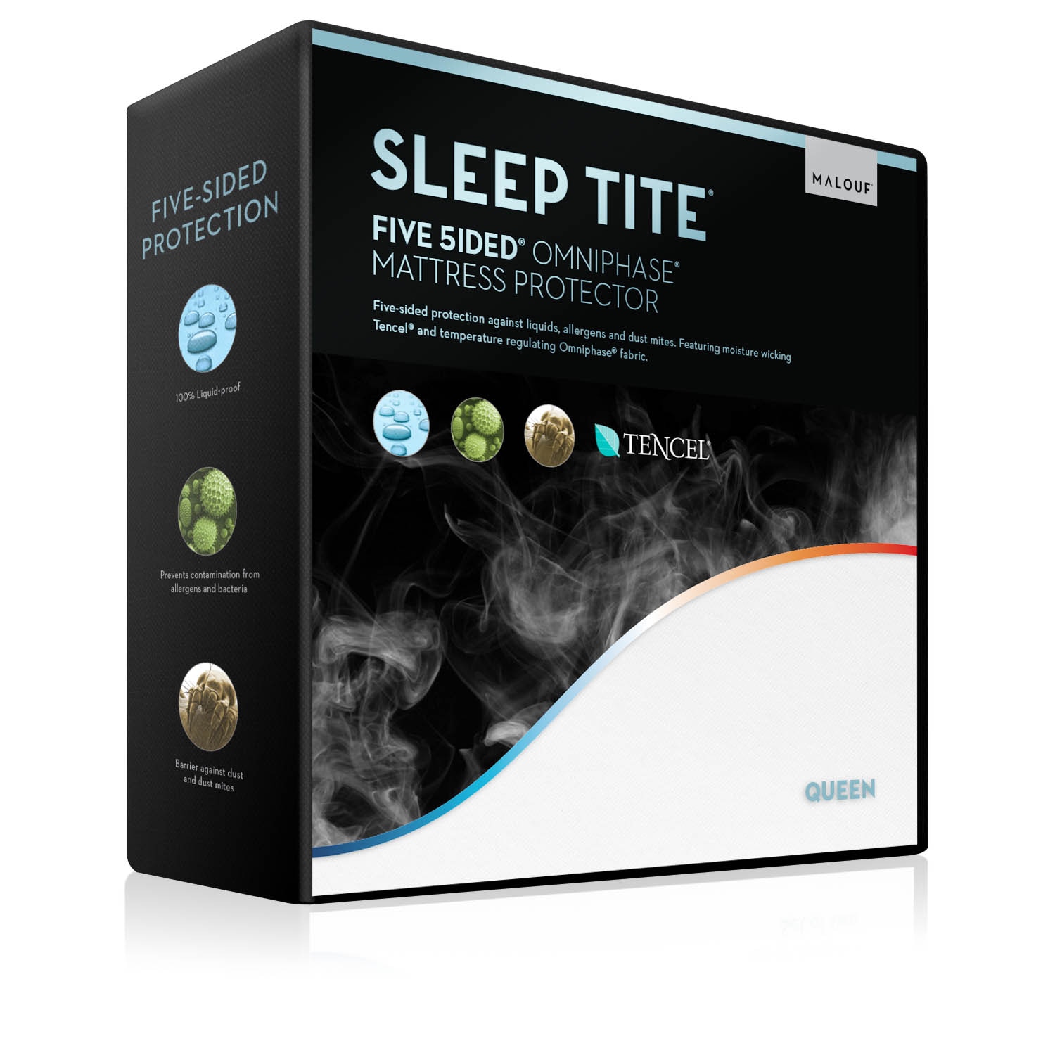 Malouf Sleep Five Sided Omniphase Mattress Protector SLOTP5PARENT