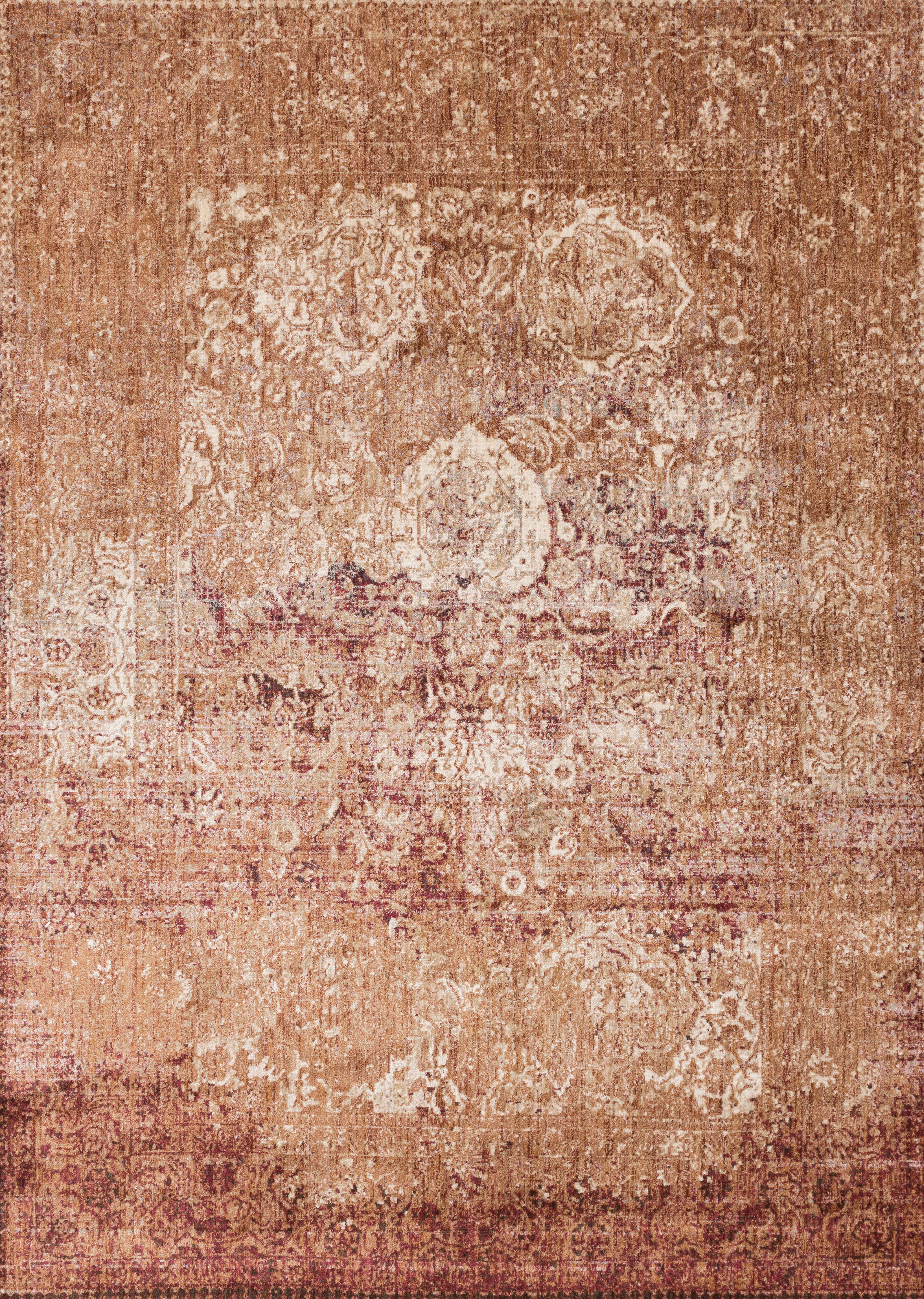 Loloi Area Rugs ANASTASIA AF-18 COPPER/IVORY 6'7
