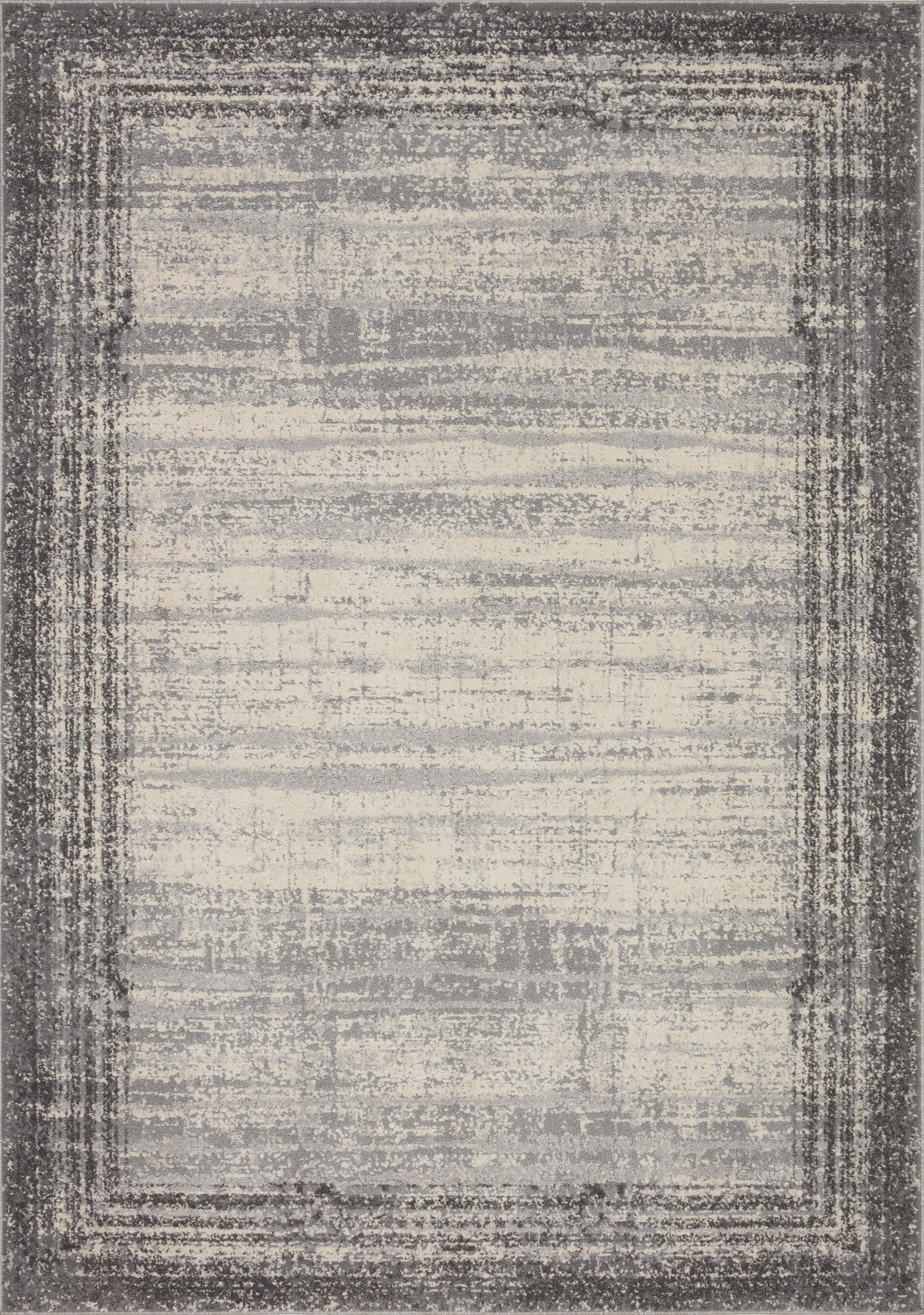 Loloi Area Rugs AUSTEN AUS-02 PEBBLE/CHARCOAL 2'4