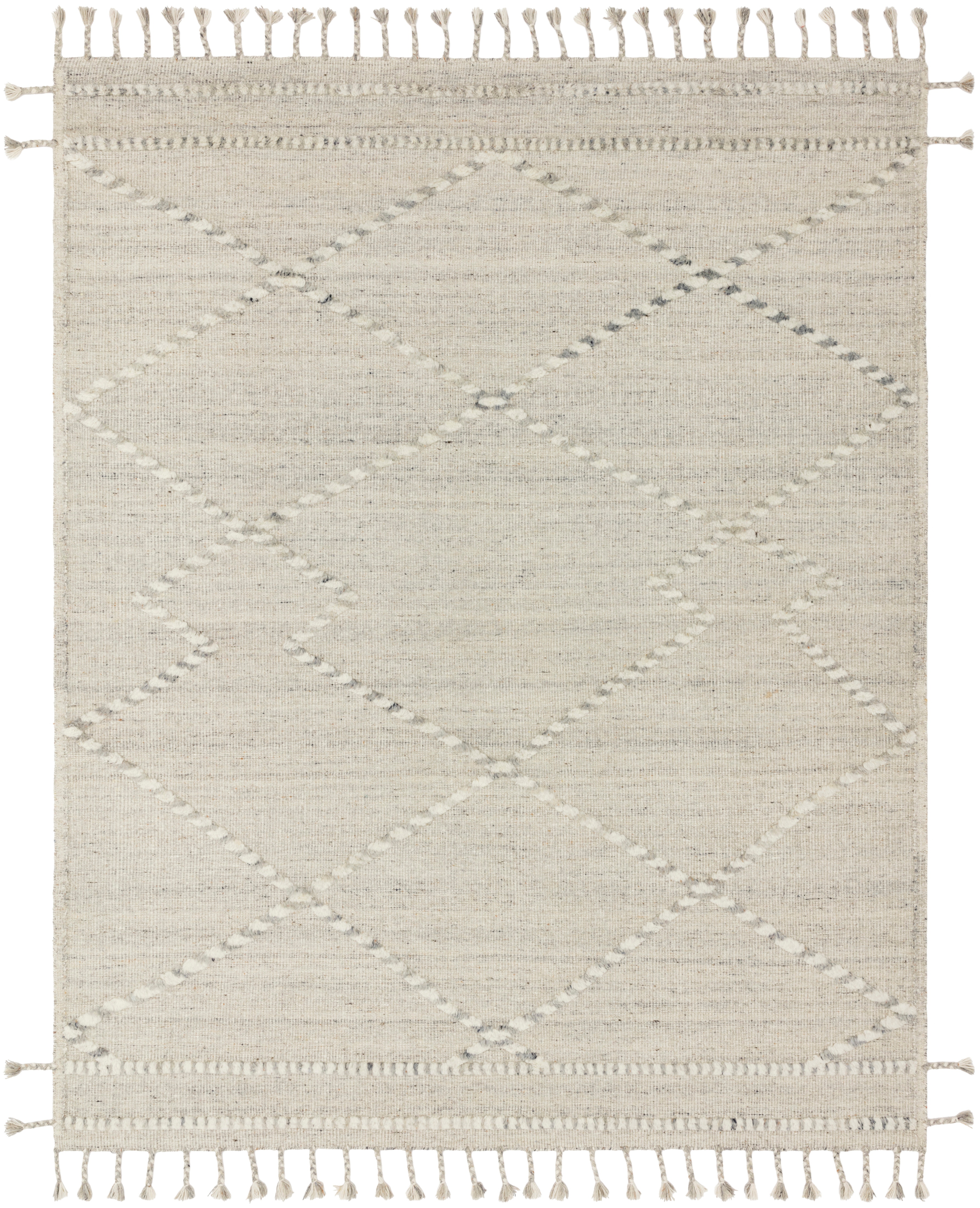 Loloi Area Rugs Iman Rug IMA03 Ivory/Light Grey Finesse Furniture