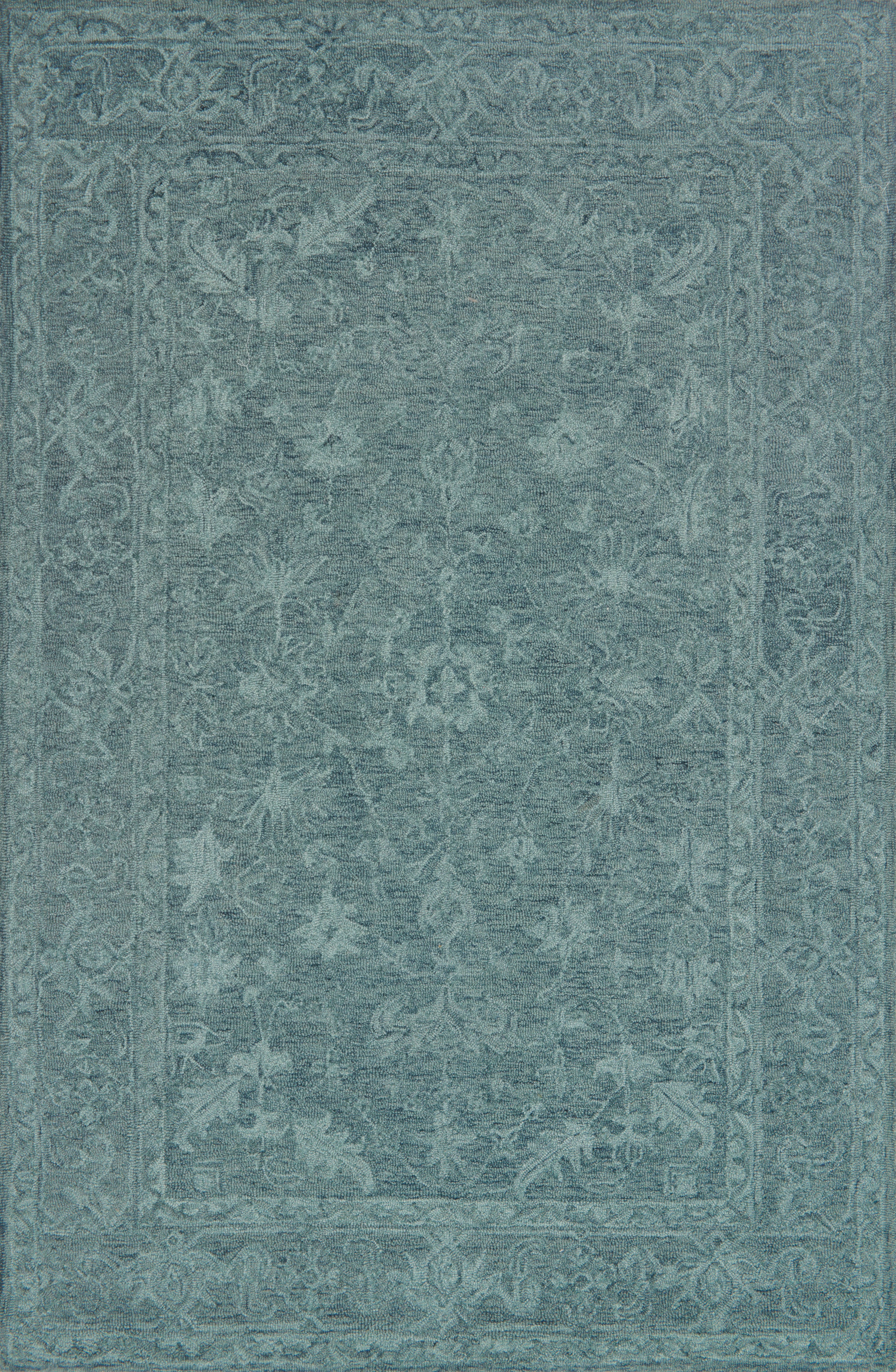 Loloi Area Rugs Lyle Rug LK05 Teal Creative Interiors and Design