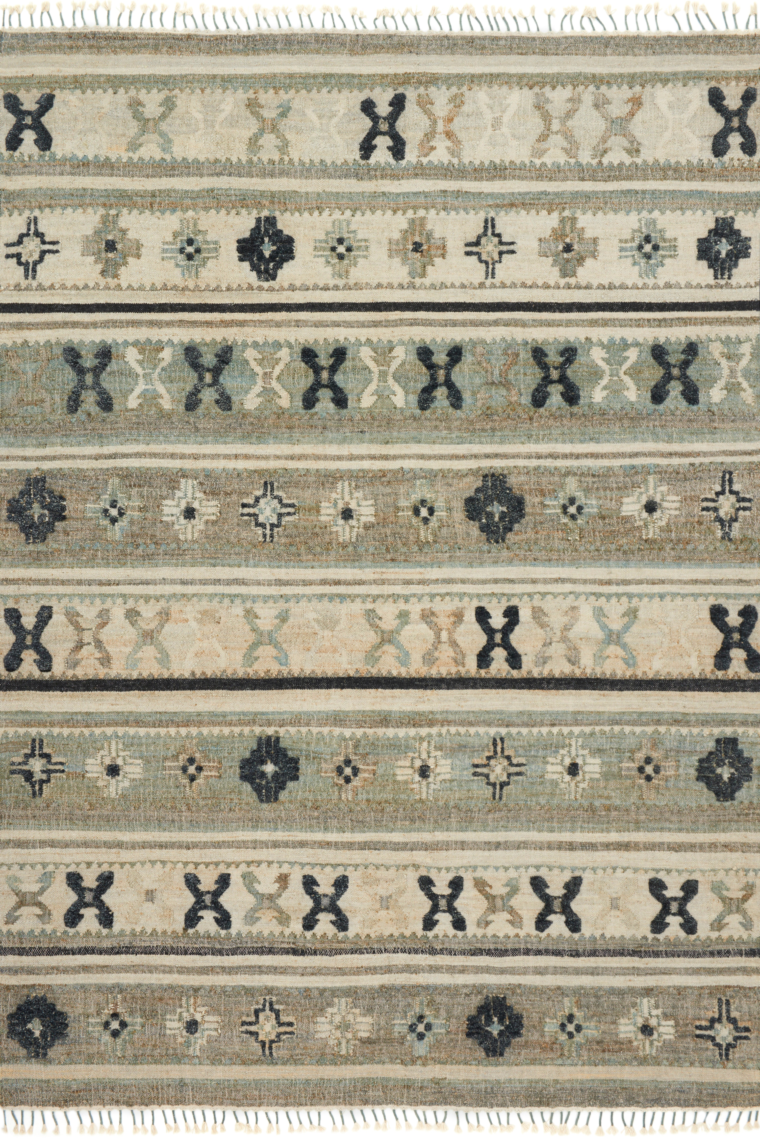 Loloi Area Rugs OWEN OW-01 AQUA/INK 9'3