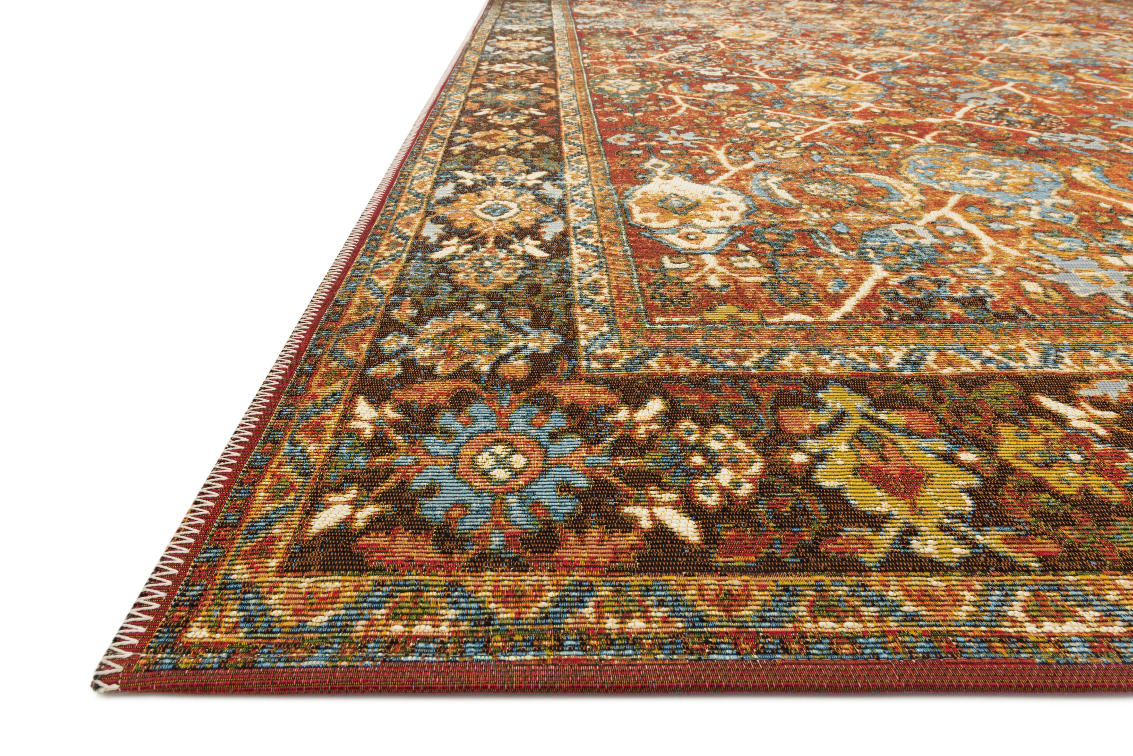 Loloi Rugs Area Rugs SEBASTIAN SEB-06 RED/MULTI 6'7