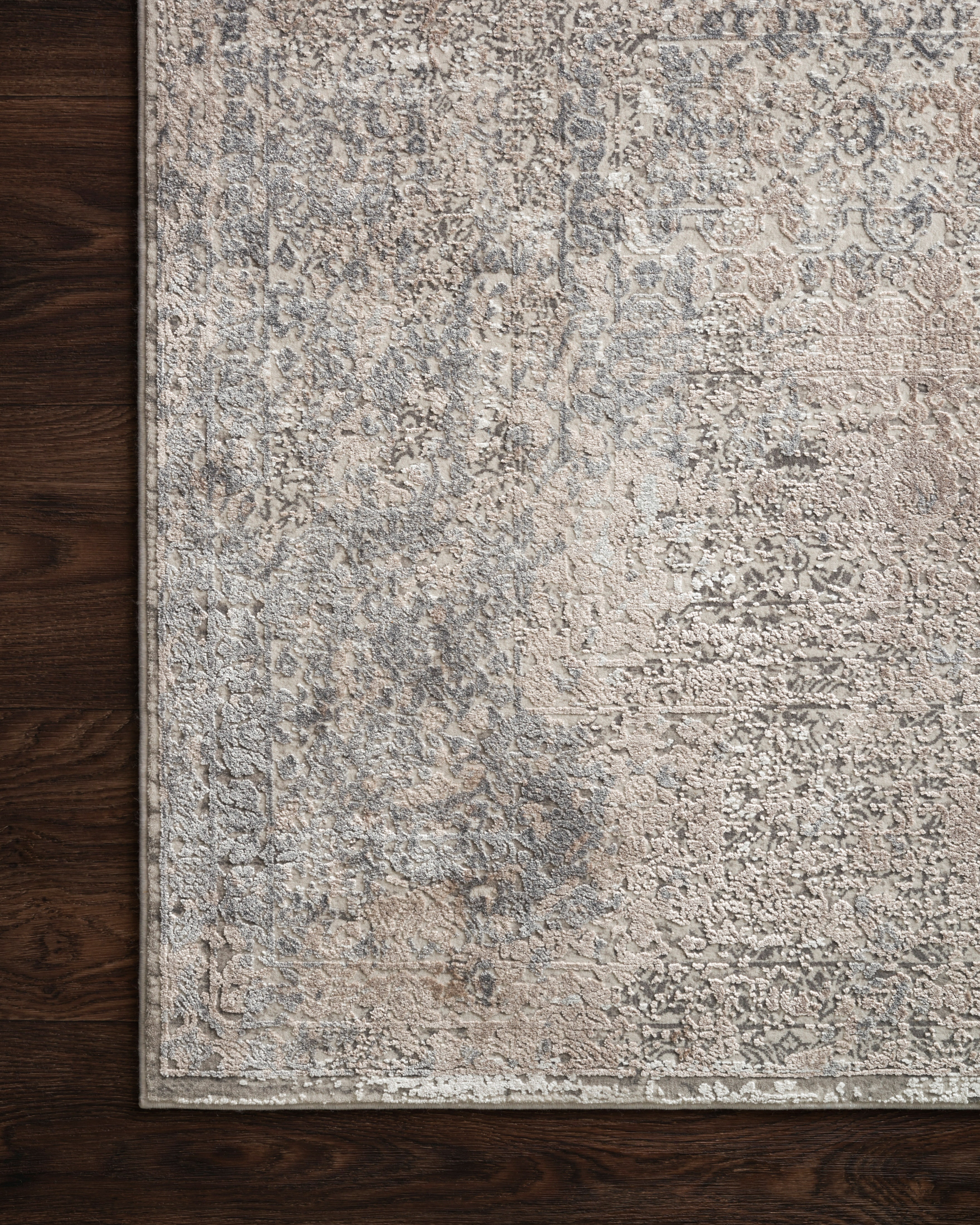 Loloi Area Rugs SIENNE SIE-01 IVORY/PEBBLE 5'3