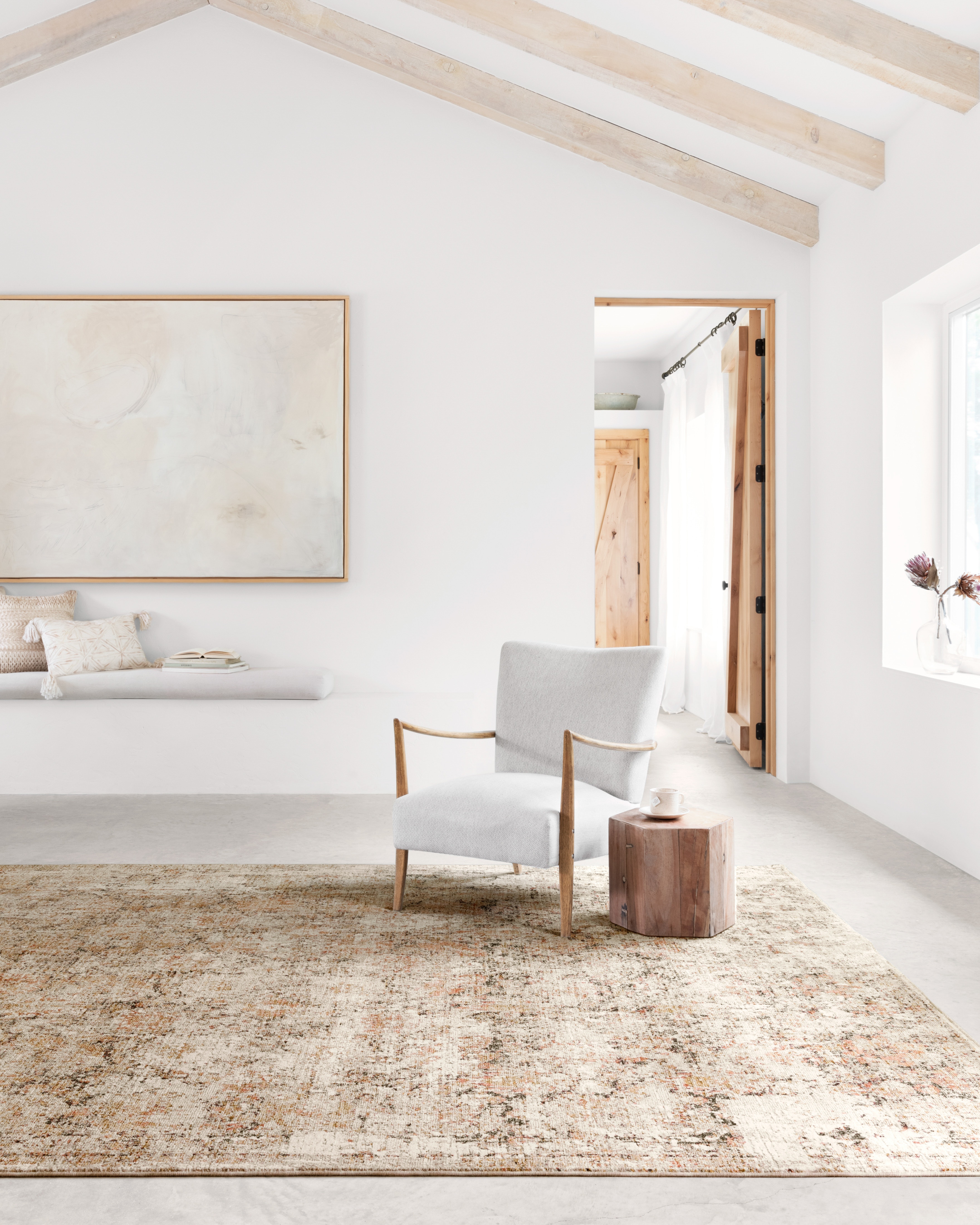 Loloi Area Rugs THEIA THE-02 TAUPE/GOLD 2'10