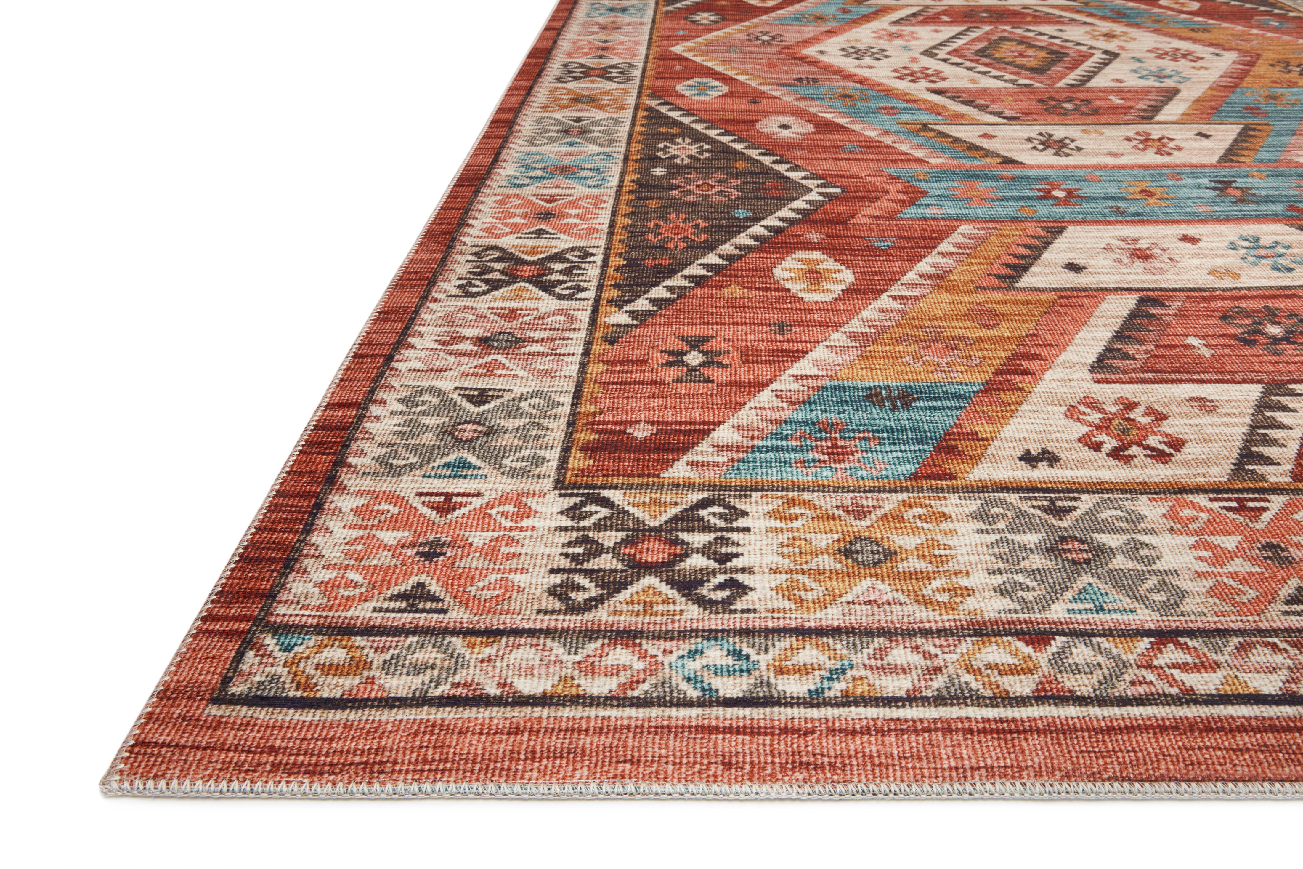Loloi Area Rugs ZION ZIO-05 RED/MULTI 7'6