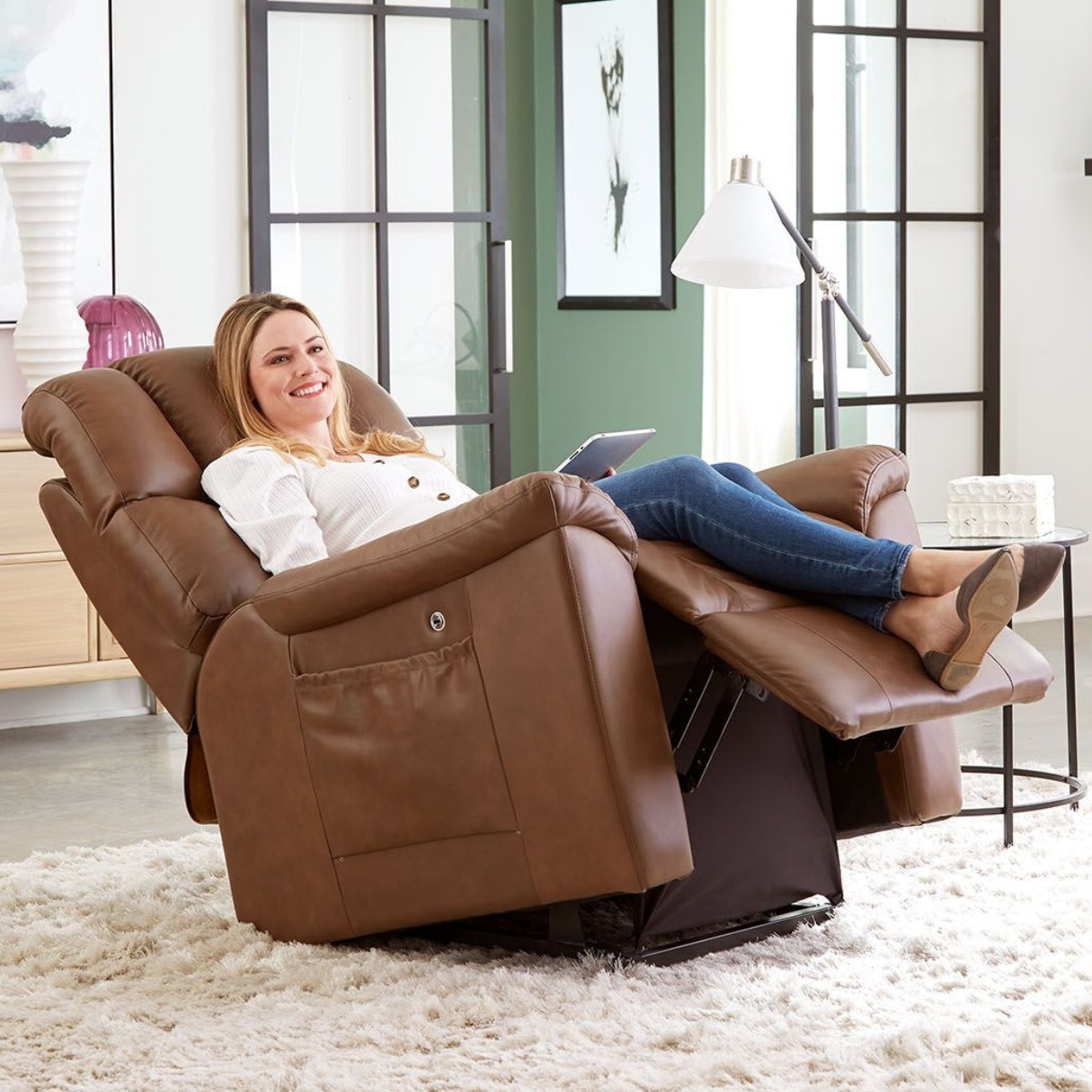 Simmons heat and store massage rocker recliner