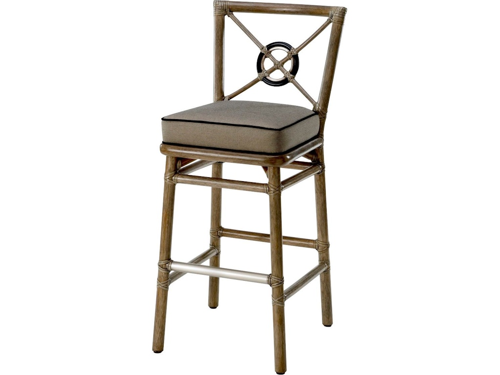 Mcguire Rattan Targetr Tall Back Bar Counter Stool Decor House Mcguire Rattan Targetr Tall Back Bar Counter Stool Decor House