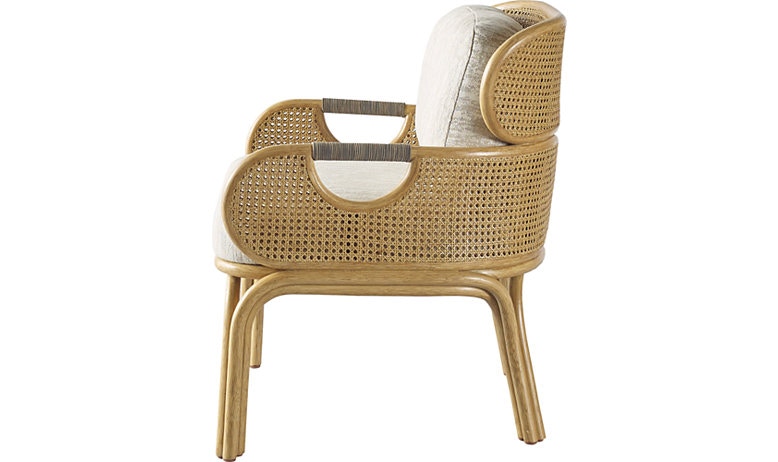 Mcguire Loop Occasional Chair A 171 Decor House Furniture Miami Fl