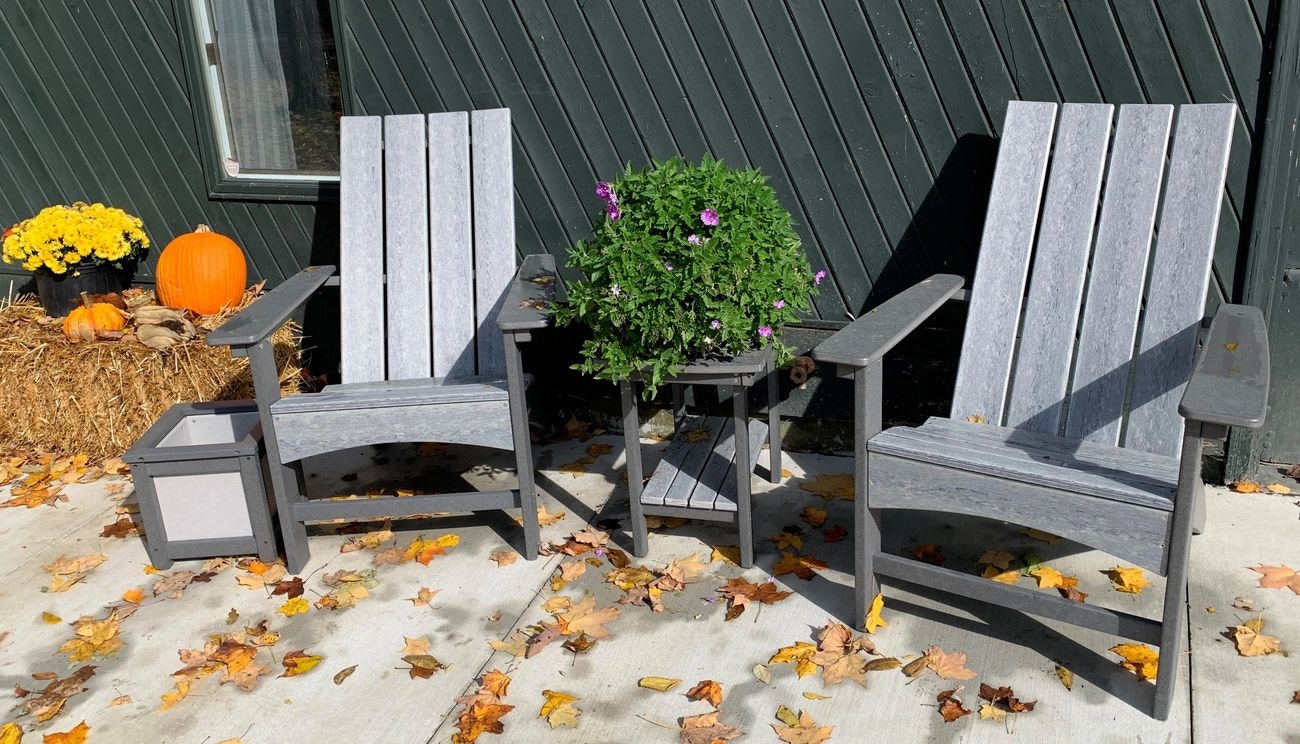 Green Country Decor Outdoor Furniture Poly Adirondack Chair