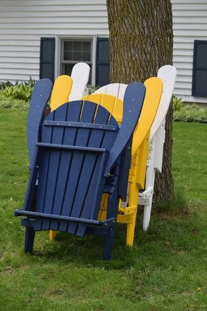 green country decor adirondack chairs