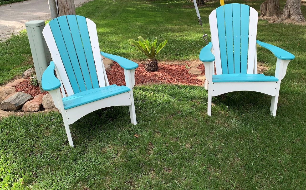 Green Country Decor Outdoor/Patio Poly Adirondack Chair NonFolding Adirondack Chair Aminis