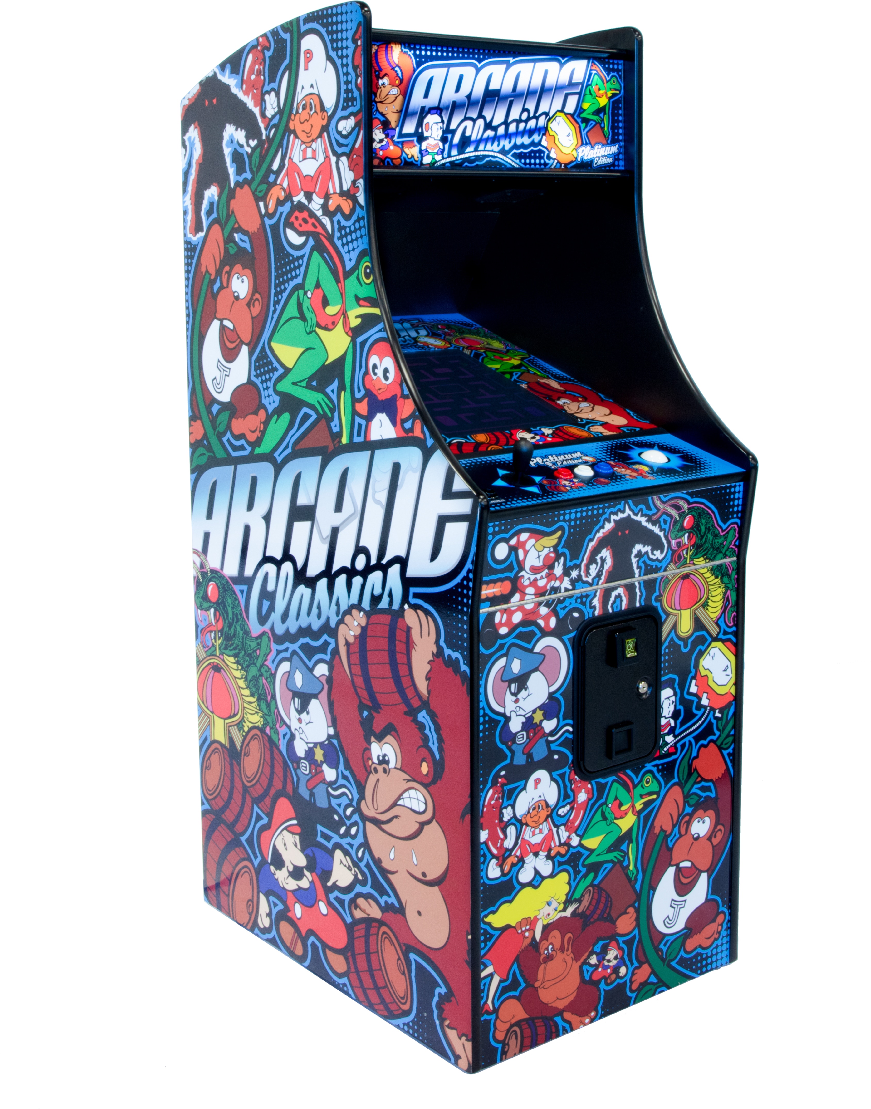 Amini's Family Games Bar and Game Room Classic Arcade Arcade Classics 60 in  1 Stand Up Arcade Game