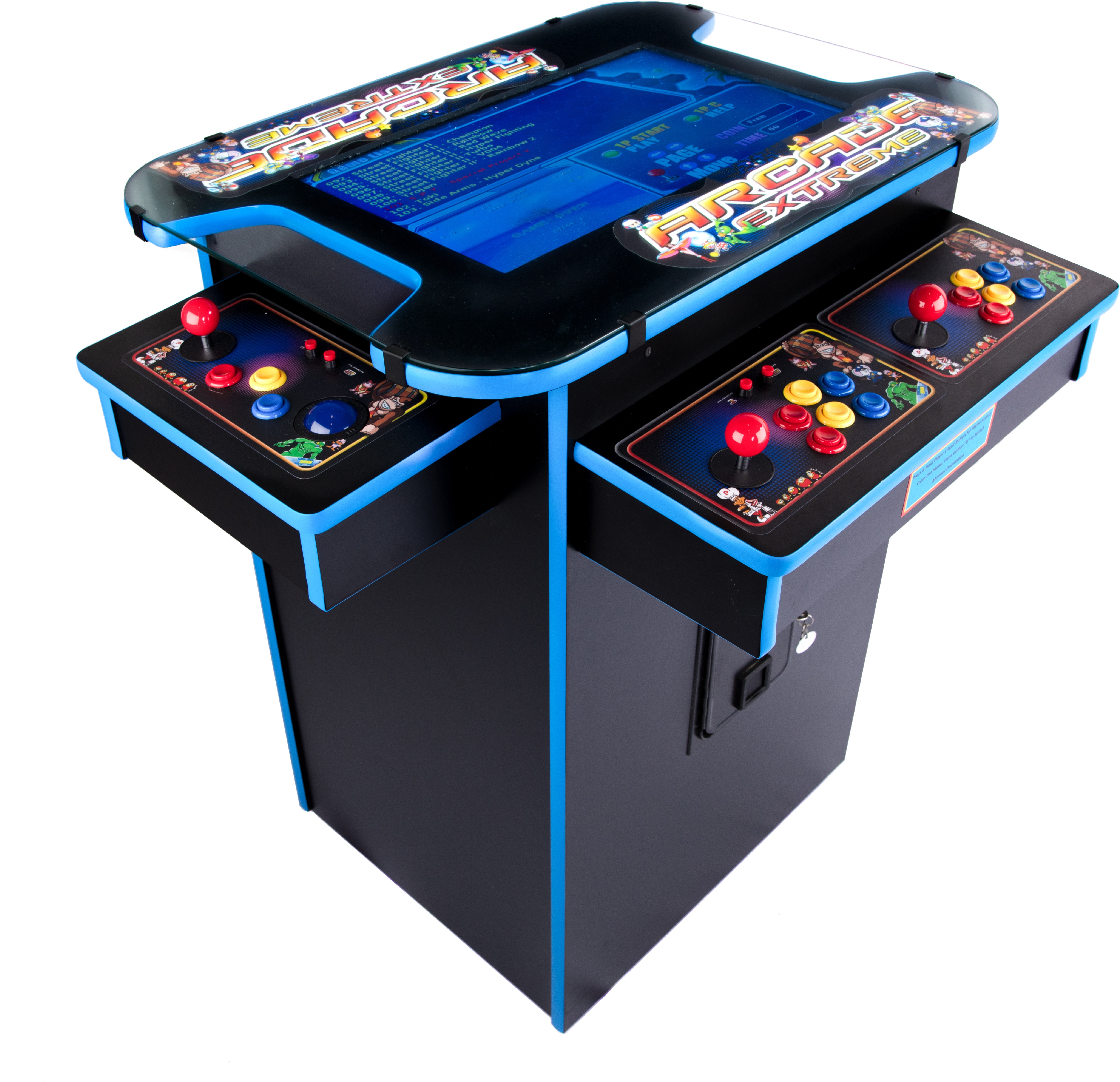 Amini\'s Family Games Bar and Game Room Classic Arcade Arcade Extreme 1100  in 1 Cocktail Style