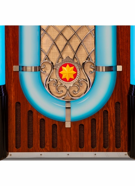 Crosley Bar and Game Room Jukebox Digital LED Jukebox with Bluetooth