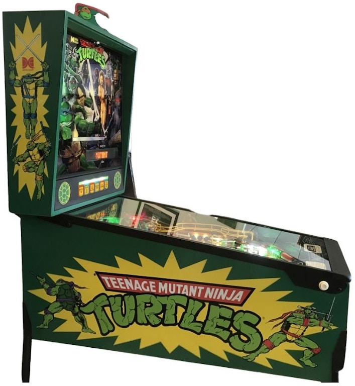Máquina Pinball Fliperama Tartaruga Ninja ( Data East) - Escorrega o Preço