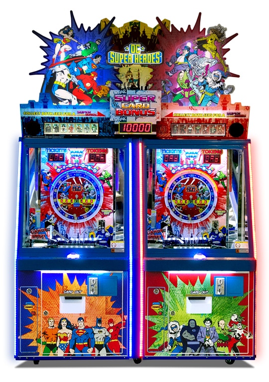 Namco Bar and Game Room Arcade Game DC Superheroes 2 Player Aminis