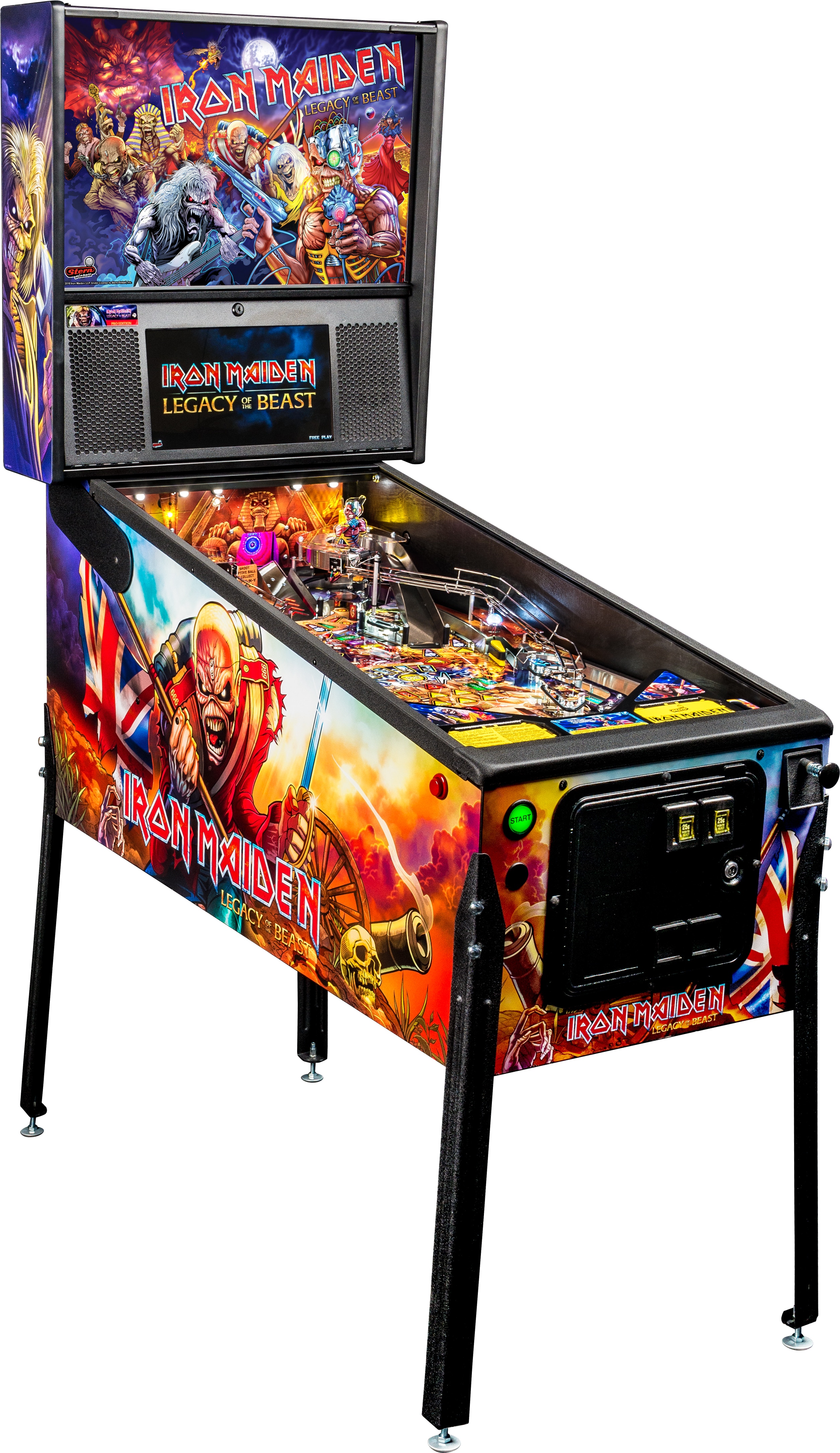 Stern Bar and Game Room Pinball Iron Maiden Pro - Aminis