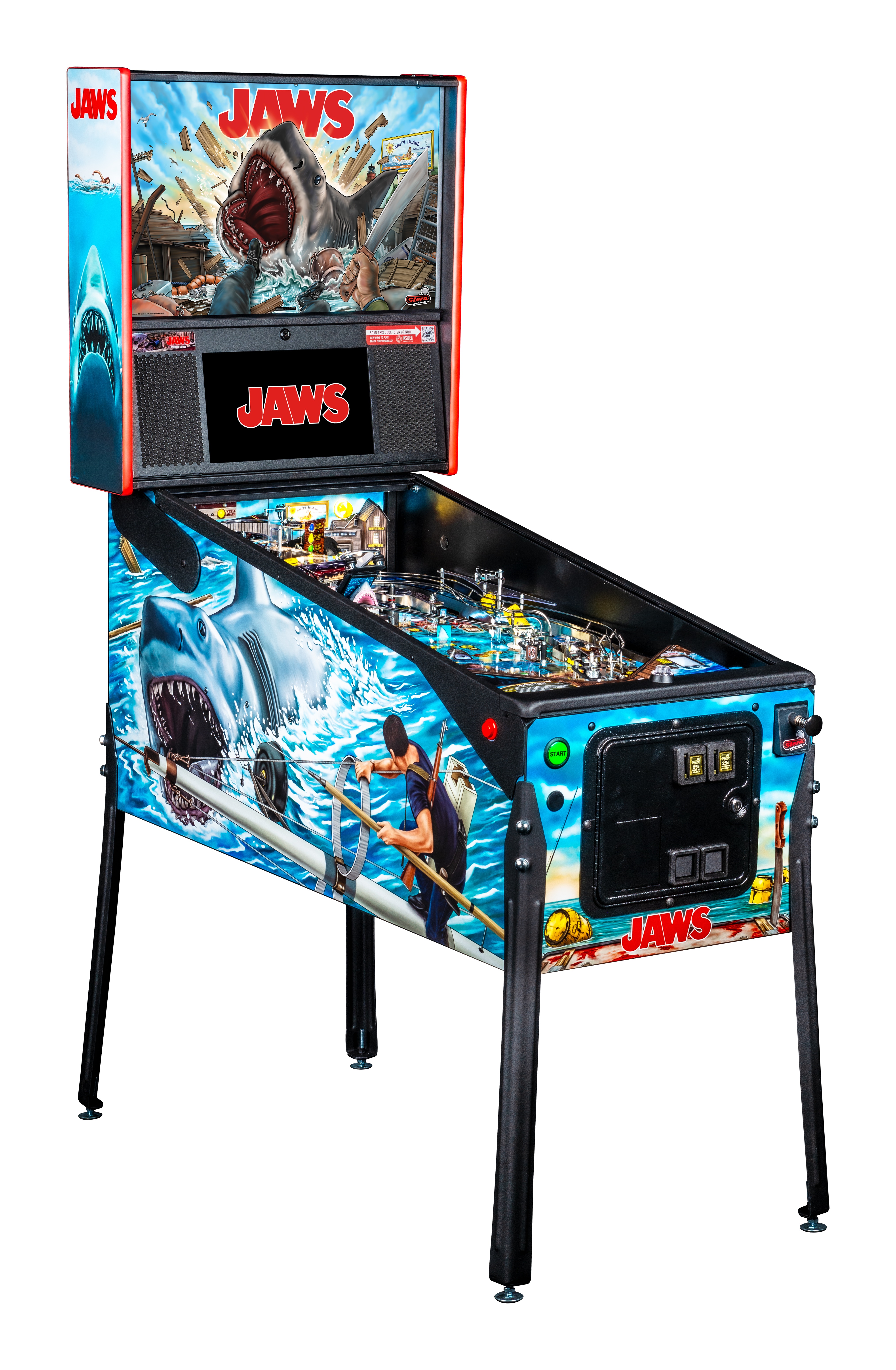 Stern Bar And Game Room Pinball Jaws Premium - Aminis