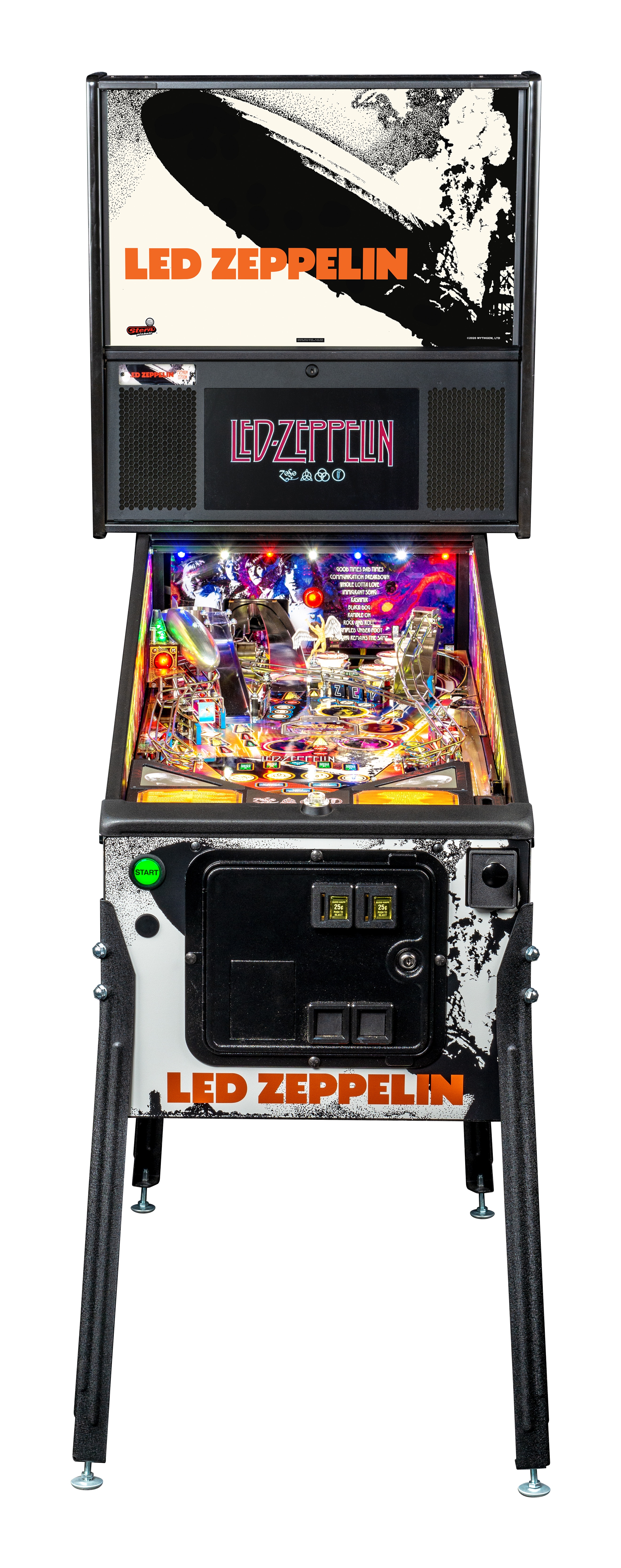 Stern Bar and Game Room Pinball Led Zeppelin Premium - Aminis