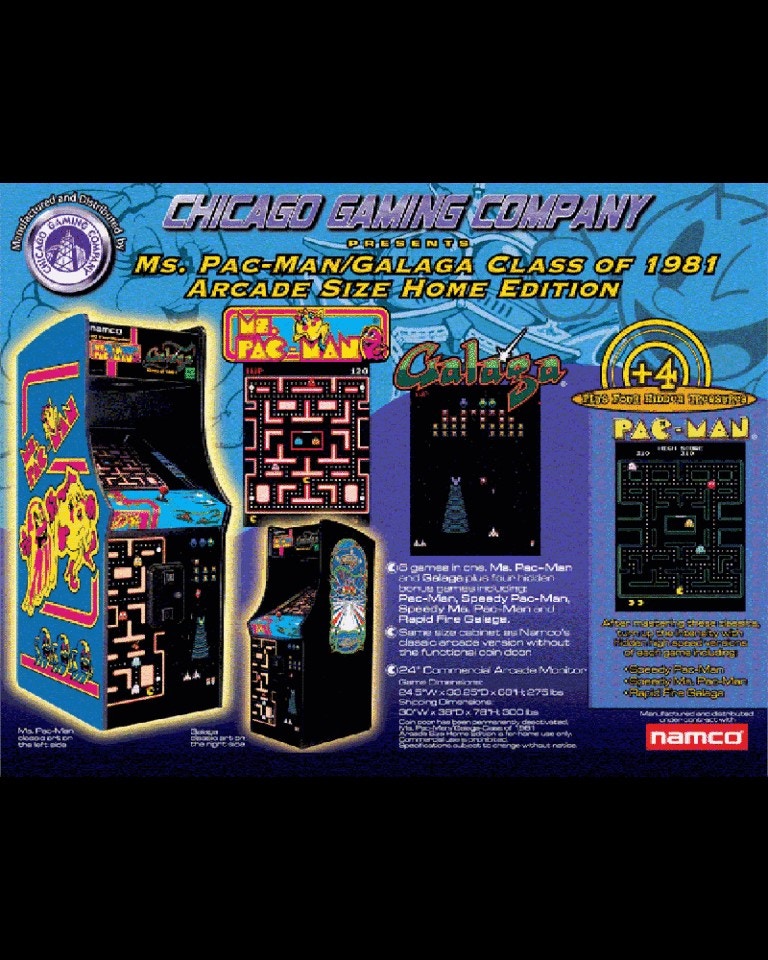 fullscreen ms pacman game