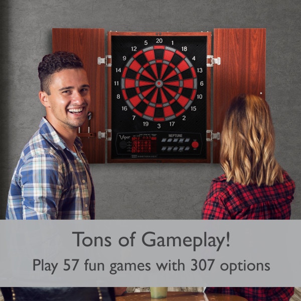 GLD Bar and Game Room Electronic Dart Board Neptune Aminis